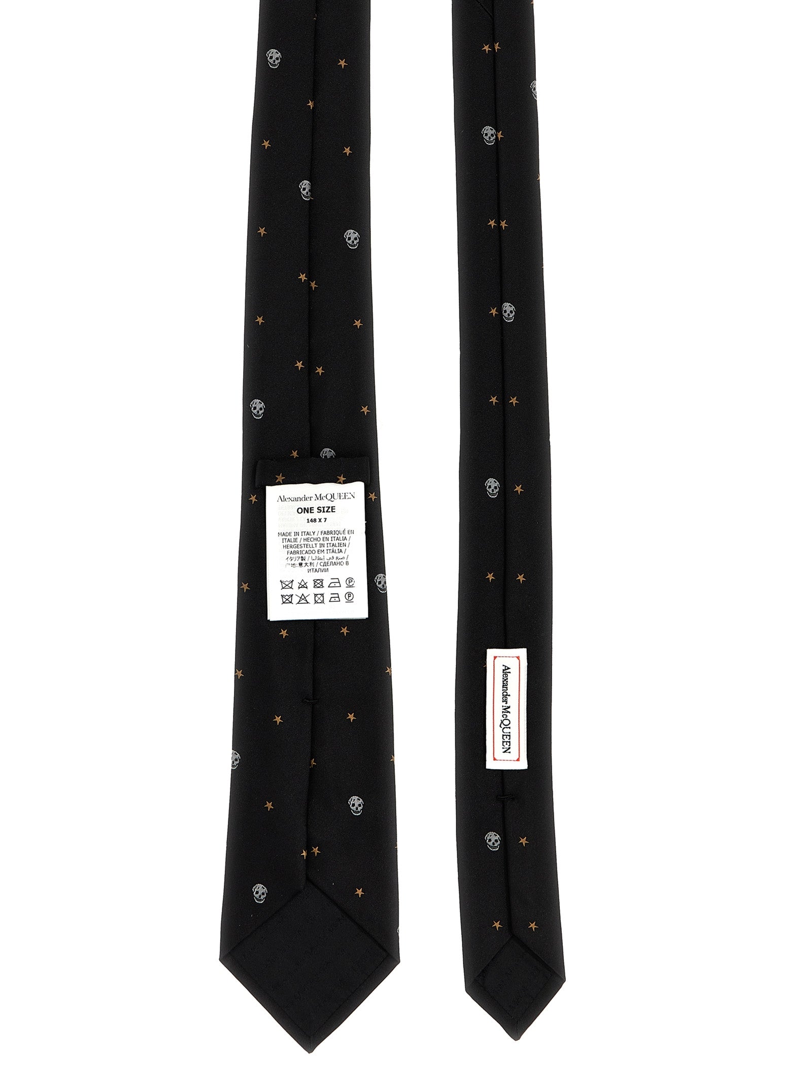 Alexander Mcqueen 'Stars & Skulls' Tie