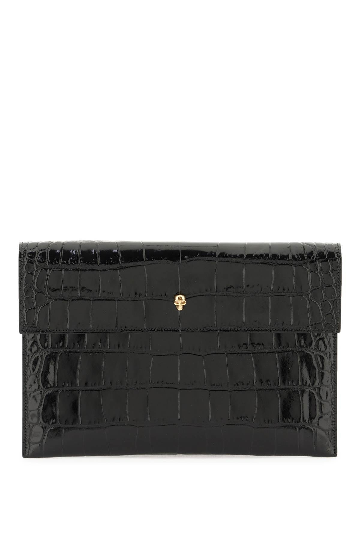 Alexander Mcqueen Skull Envelope Pouch