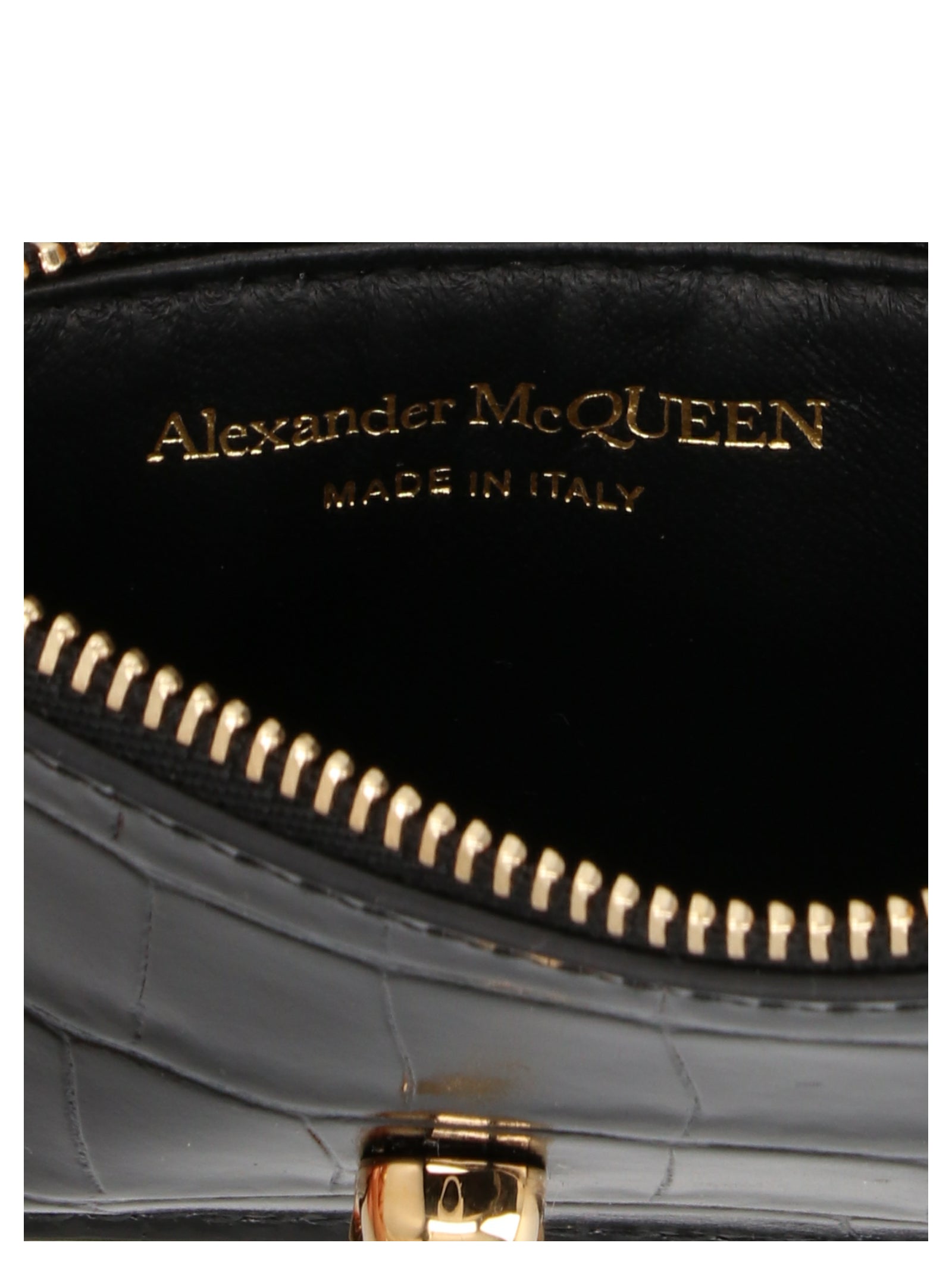 Alexander Mcqueen 'Skull' Card Holder