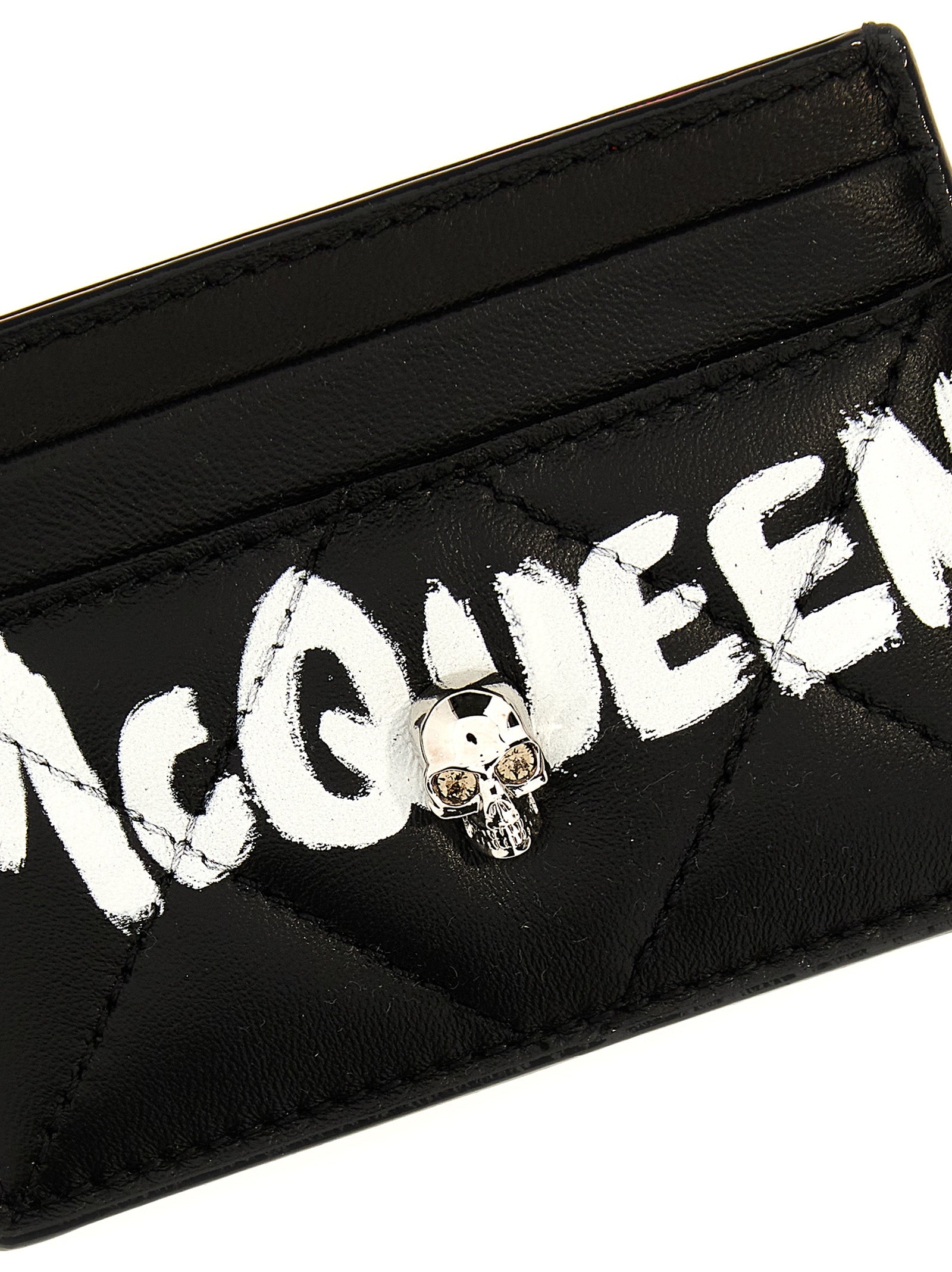 Alexander Mcqueen 'Graffiti' Card Holder