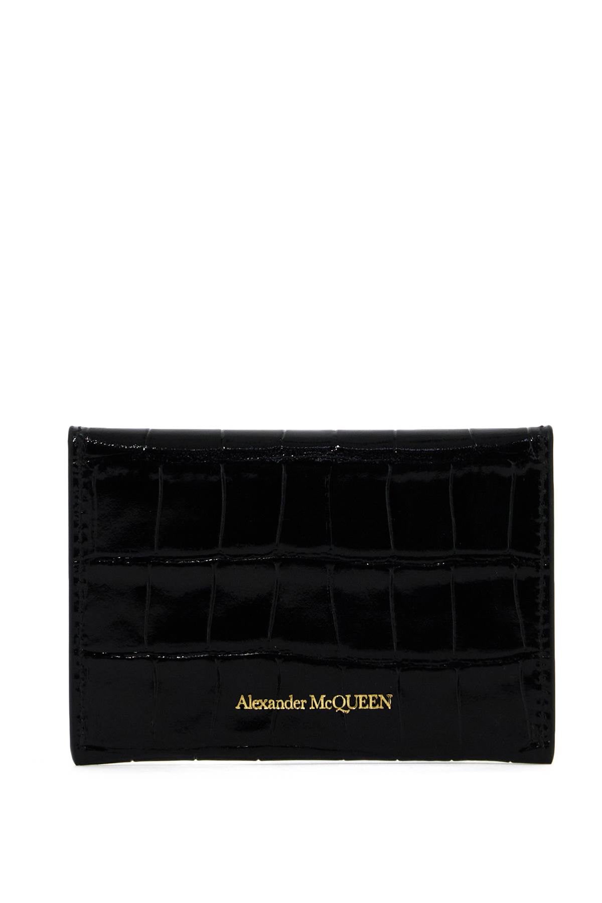 Alexander Mcqueen Envelope Skull Cardholder