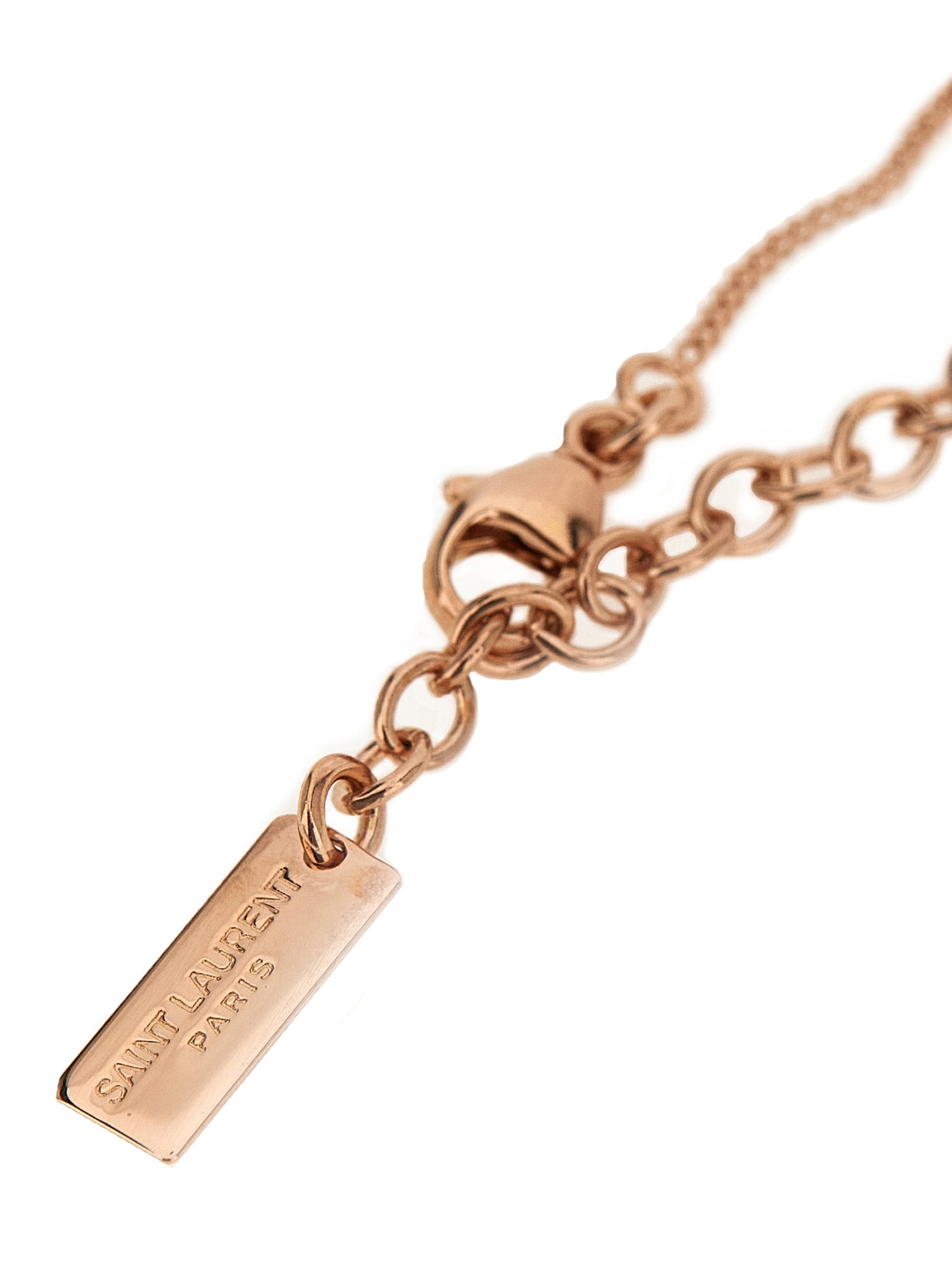Saint Laurent 'Monogram' Pendant Necklace