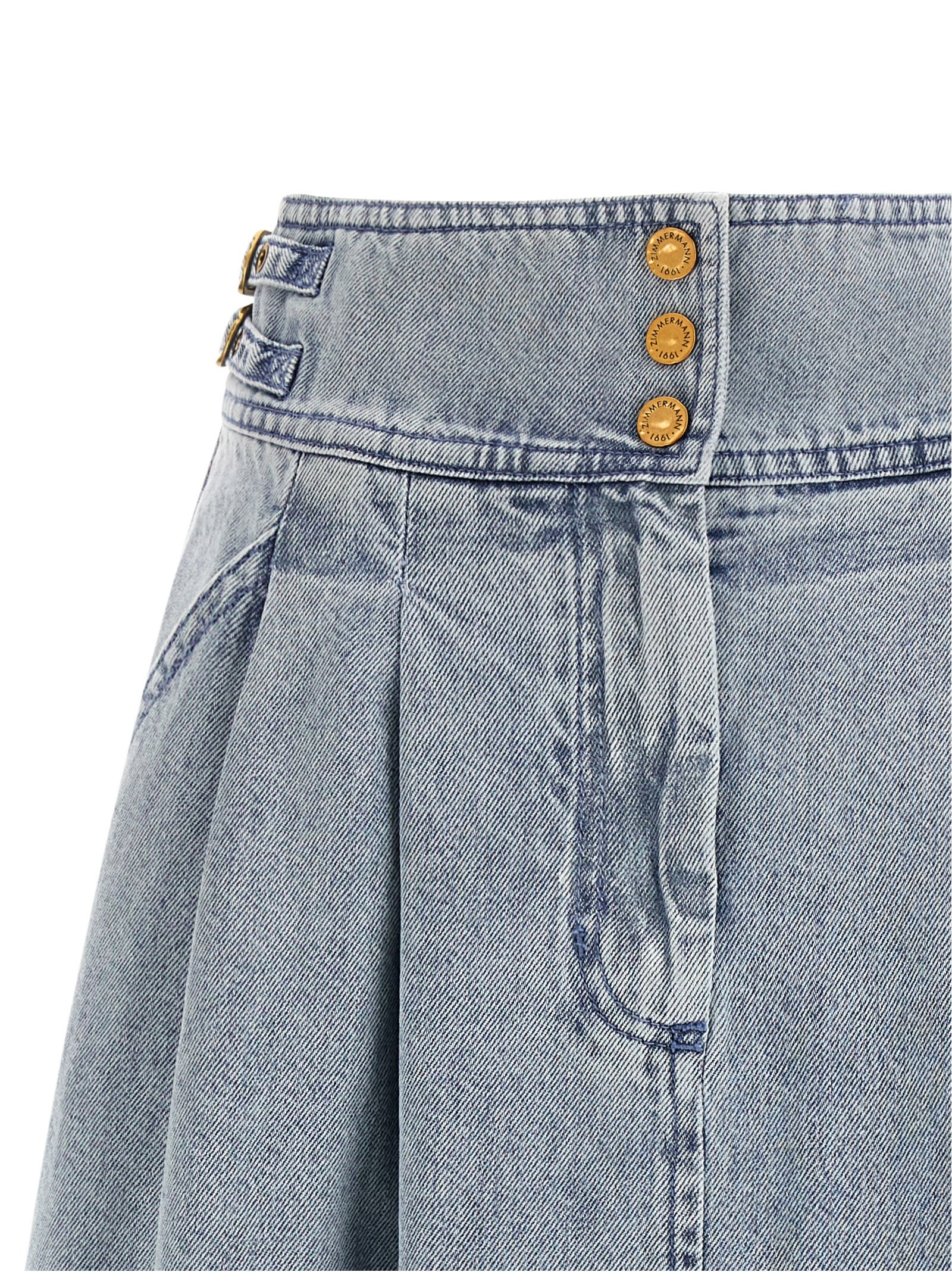 Zimmermann Denim Skirt