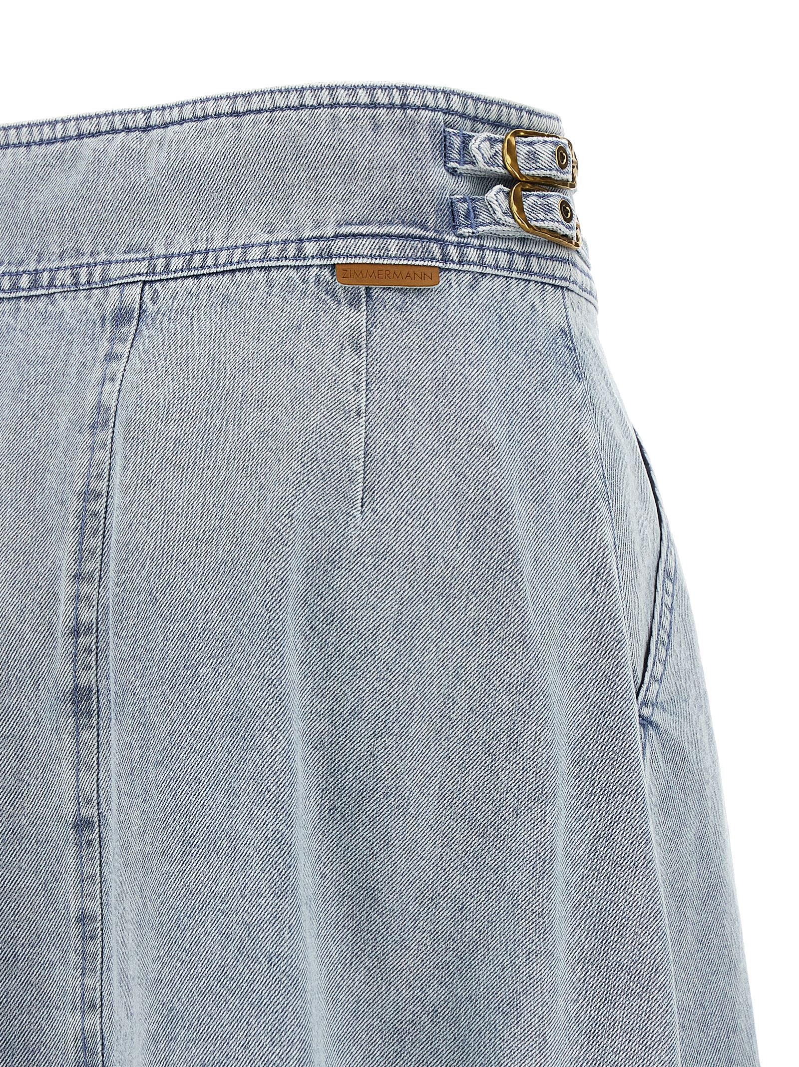 Zimmermann Denim Skirt