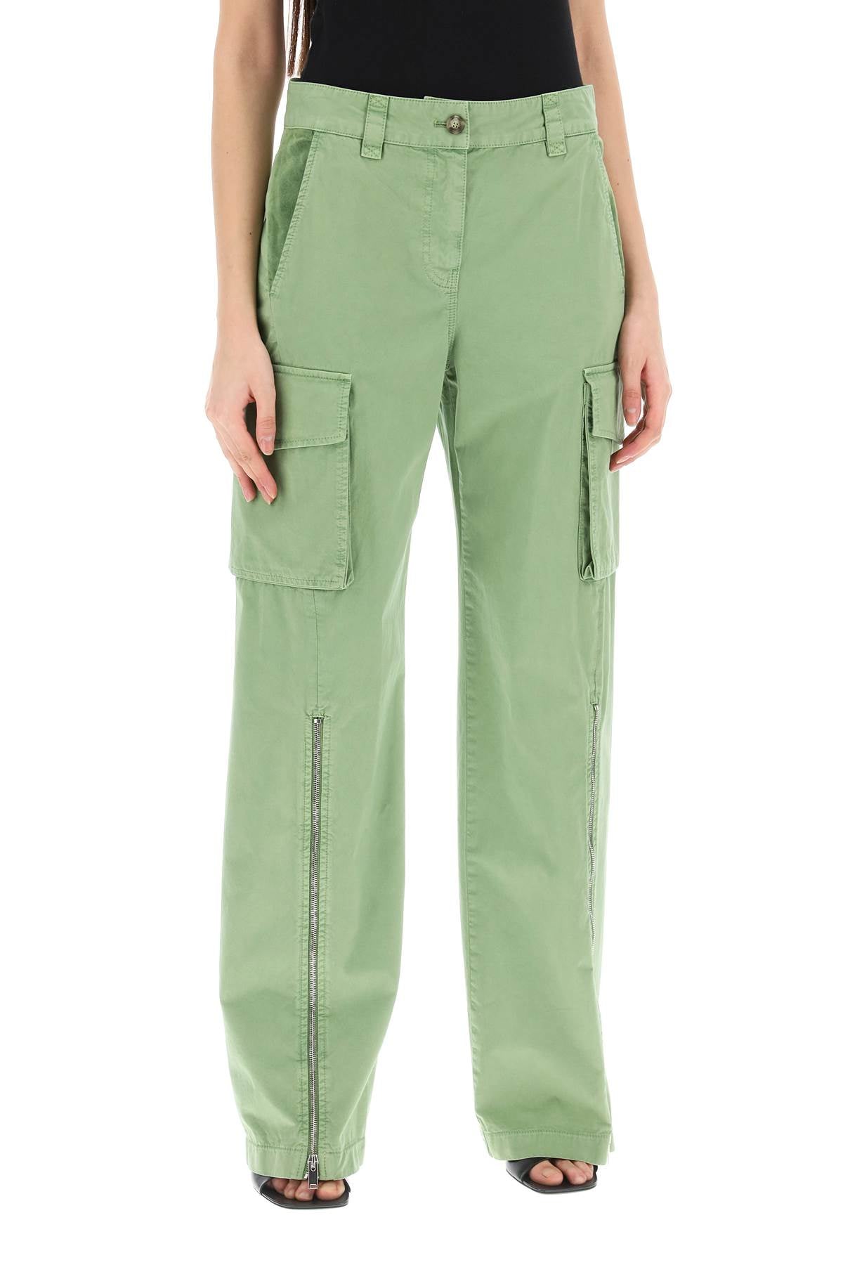 Stella Mccartney Organic Cotton Cargo Pants For Men