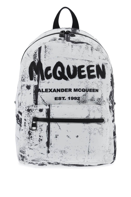 Alexander McQueen Metropolitan Backpack White