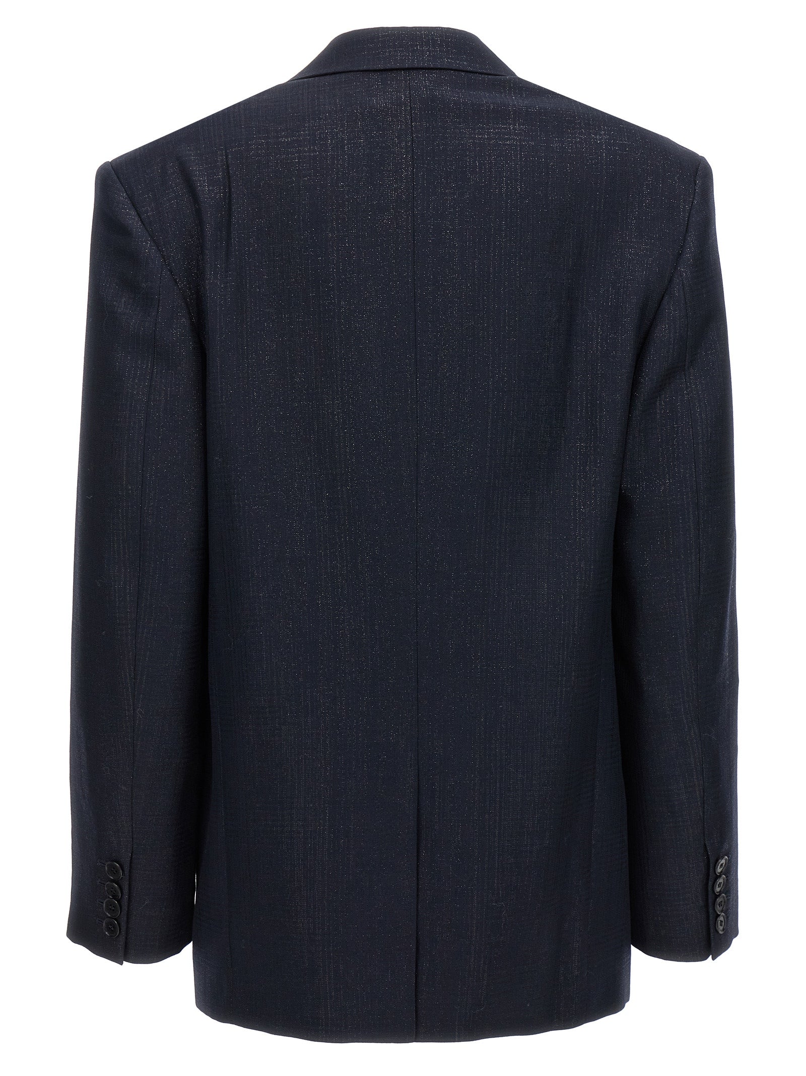 Stella Mccartney Lurex Single-Breasted Blazer