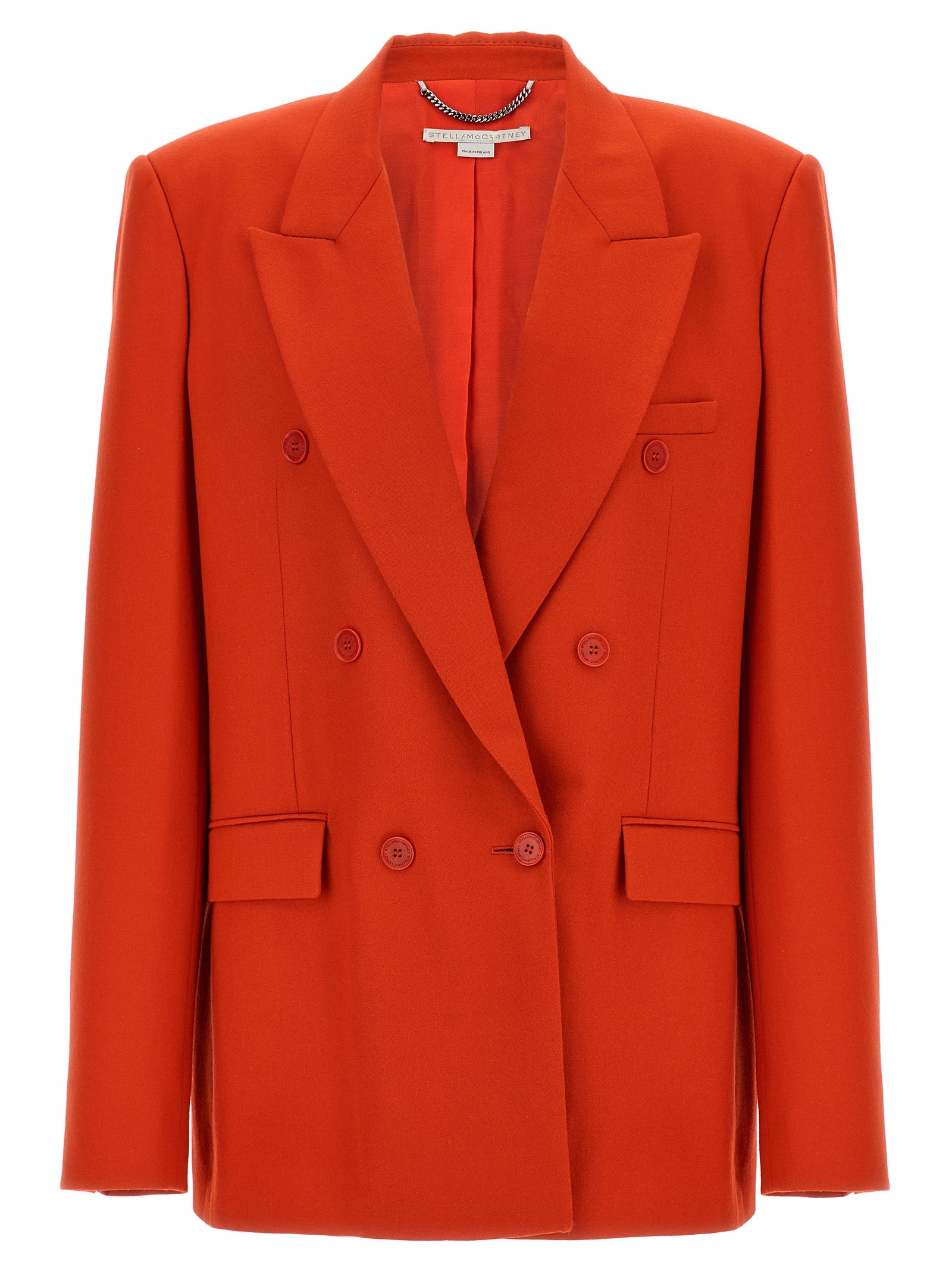 Stella Mccartney Double-Breasted Wool Blazer