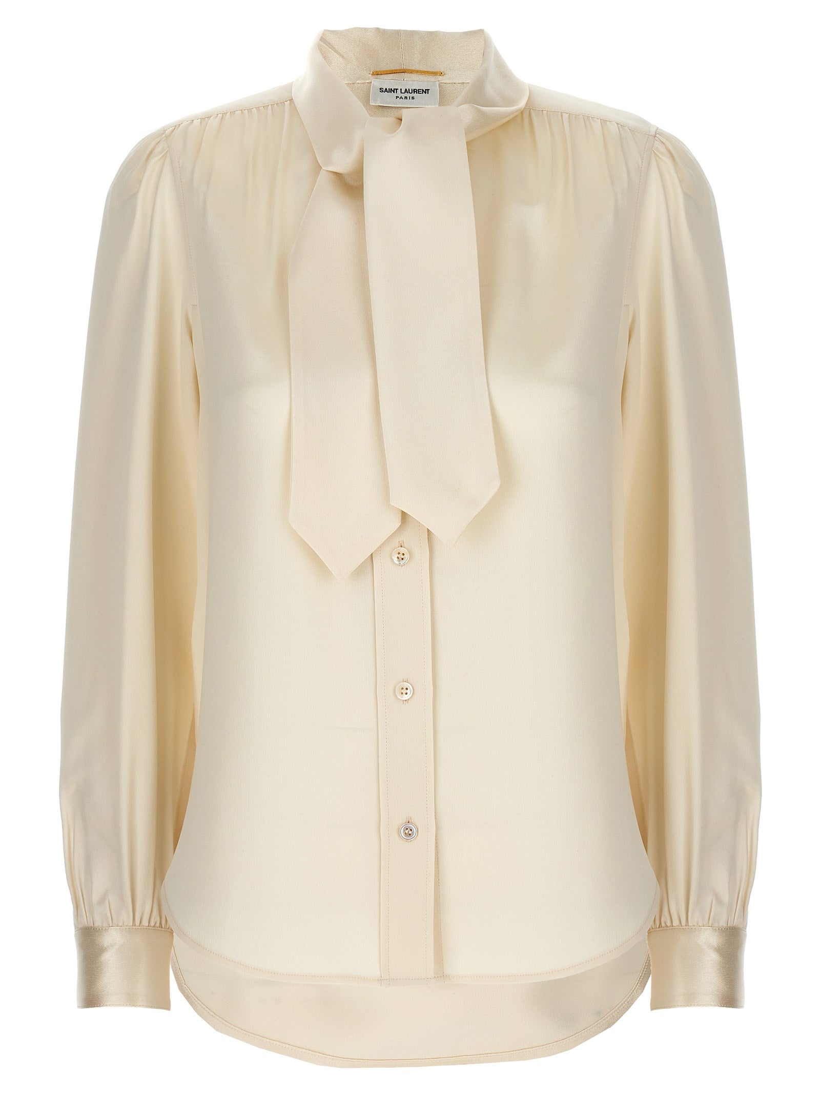 Saint Laurent Lavalliere Silk Shirt