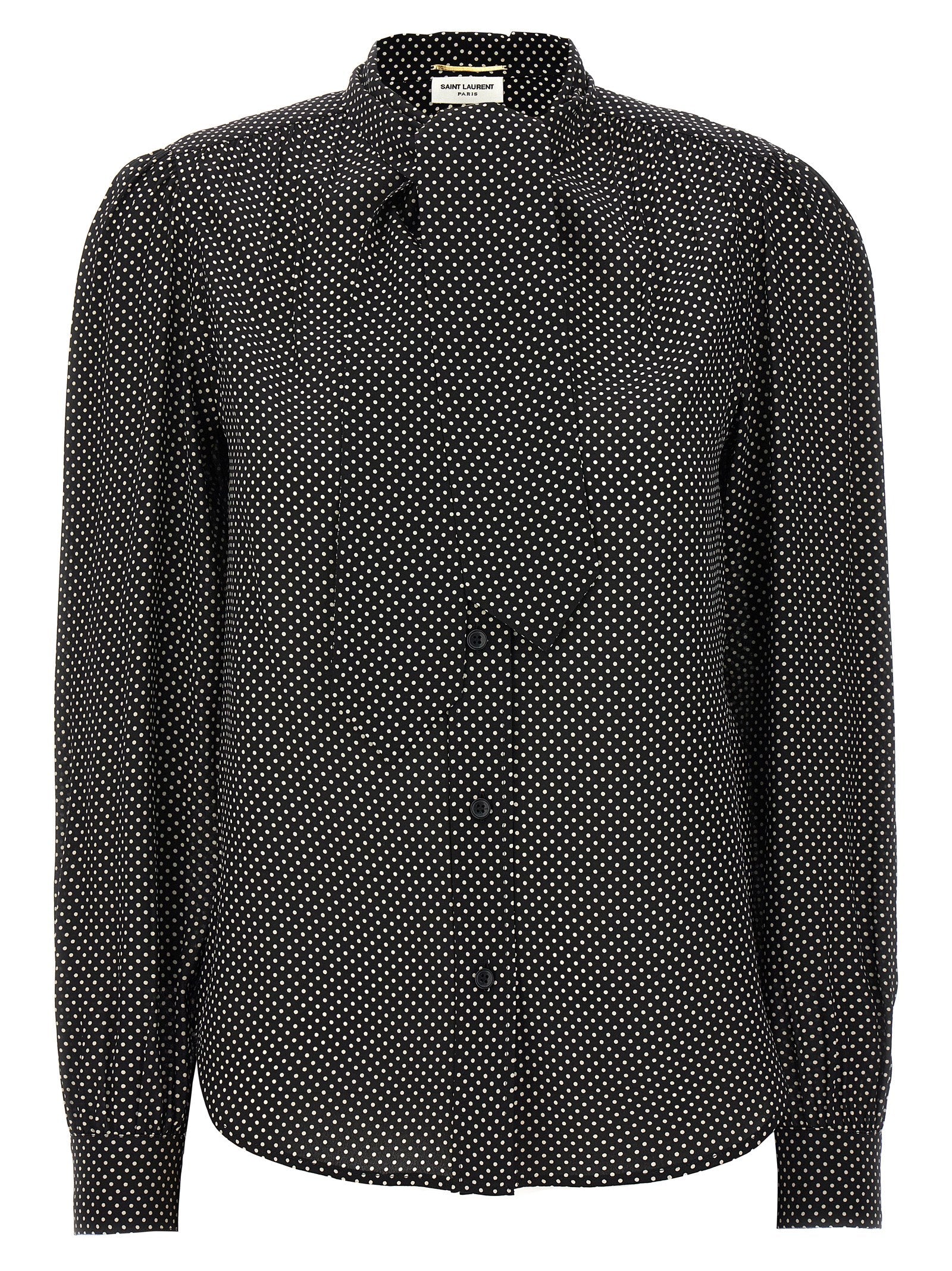 Saint Laurent Polka Dot Shirt