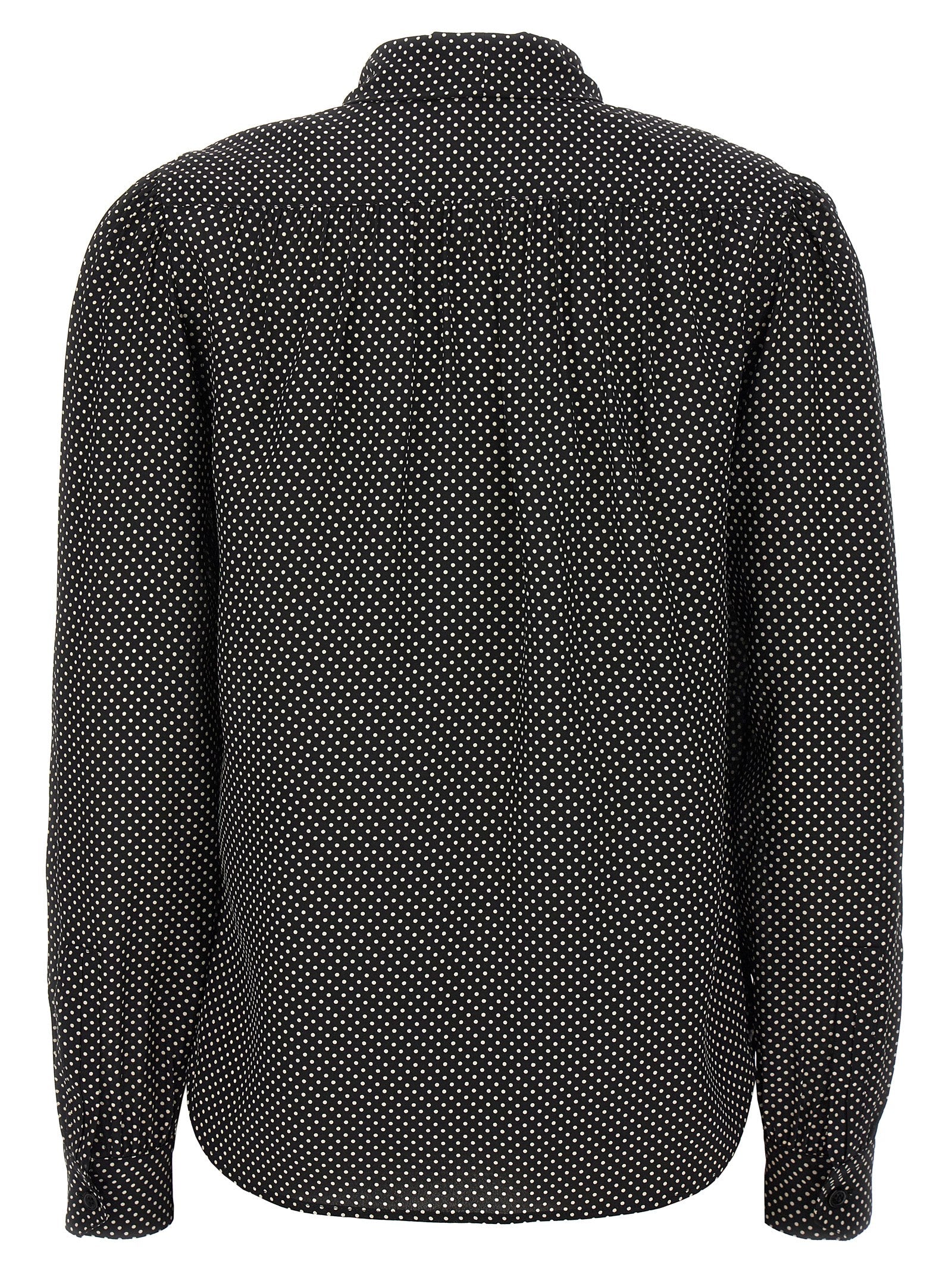 Saint Laurent Polka Dot Shirt