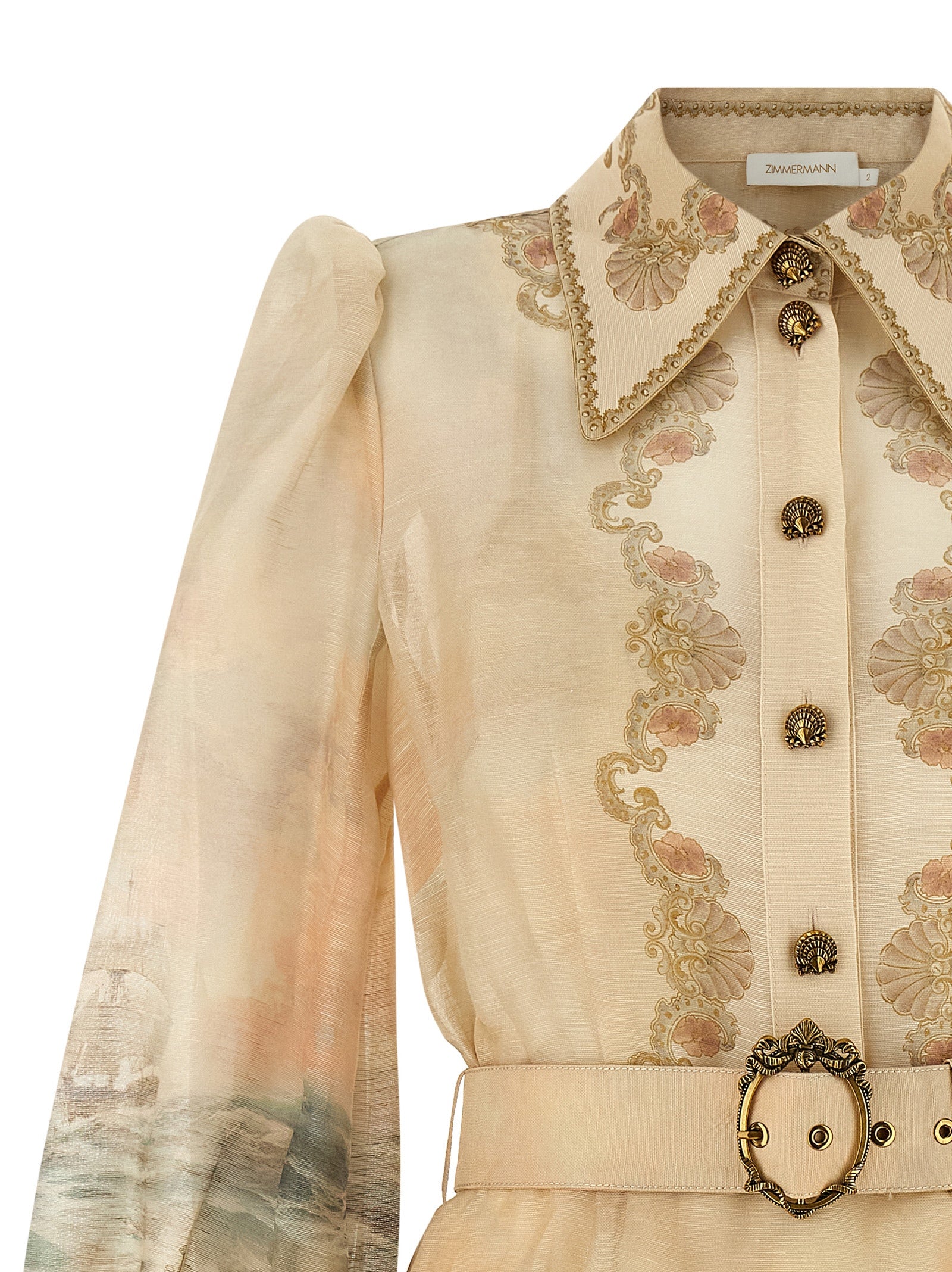 Zimmermann 'Rebellion Marine' Dress