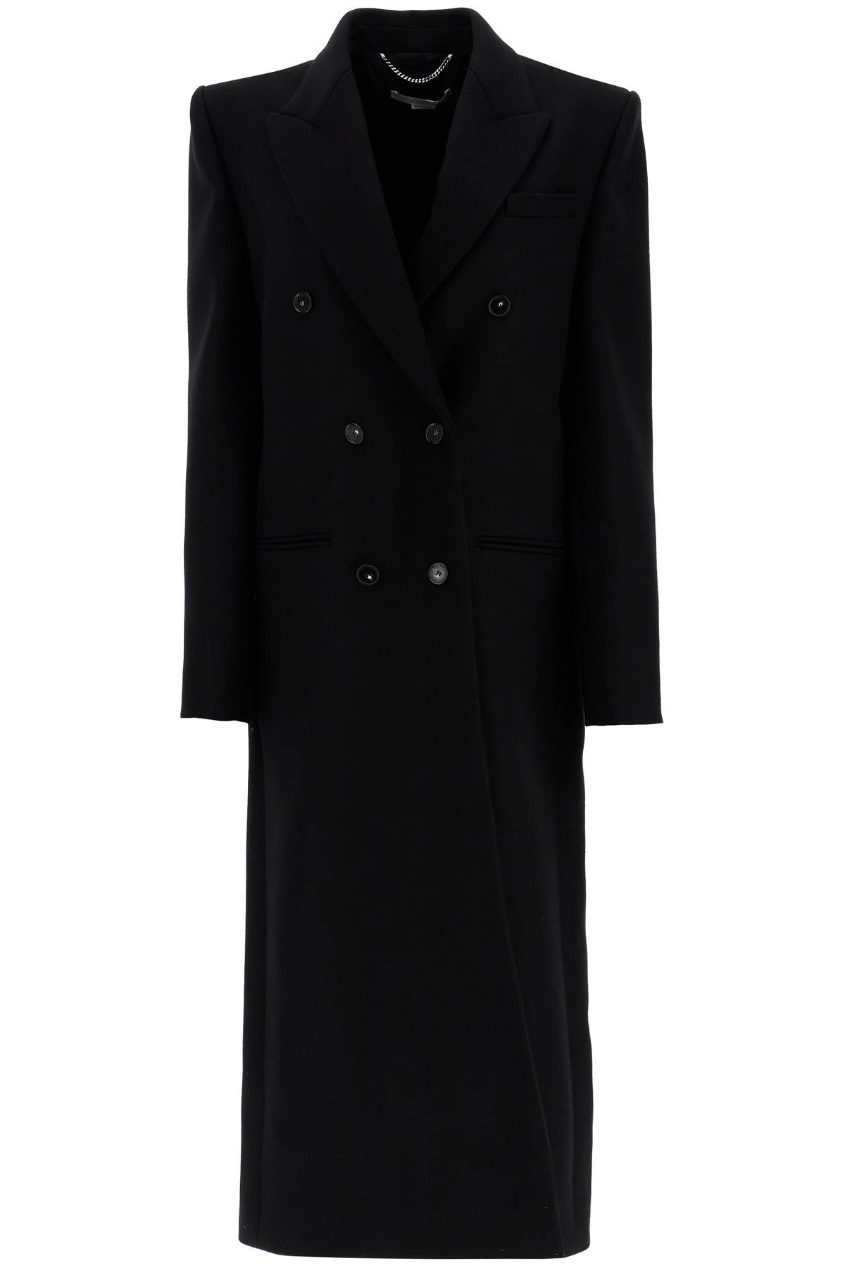 Stella Mccartney Long Double-Breasted Coat