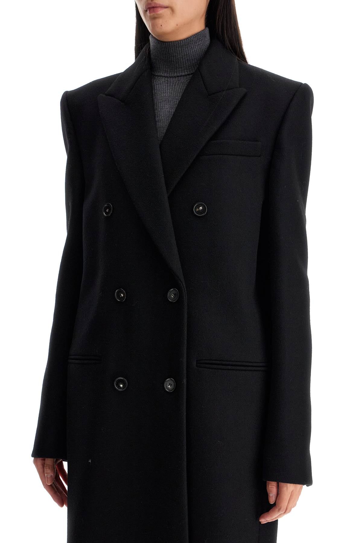 Stella Mccartney Long Double-Breasted Coat