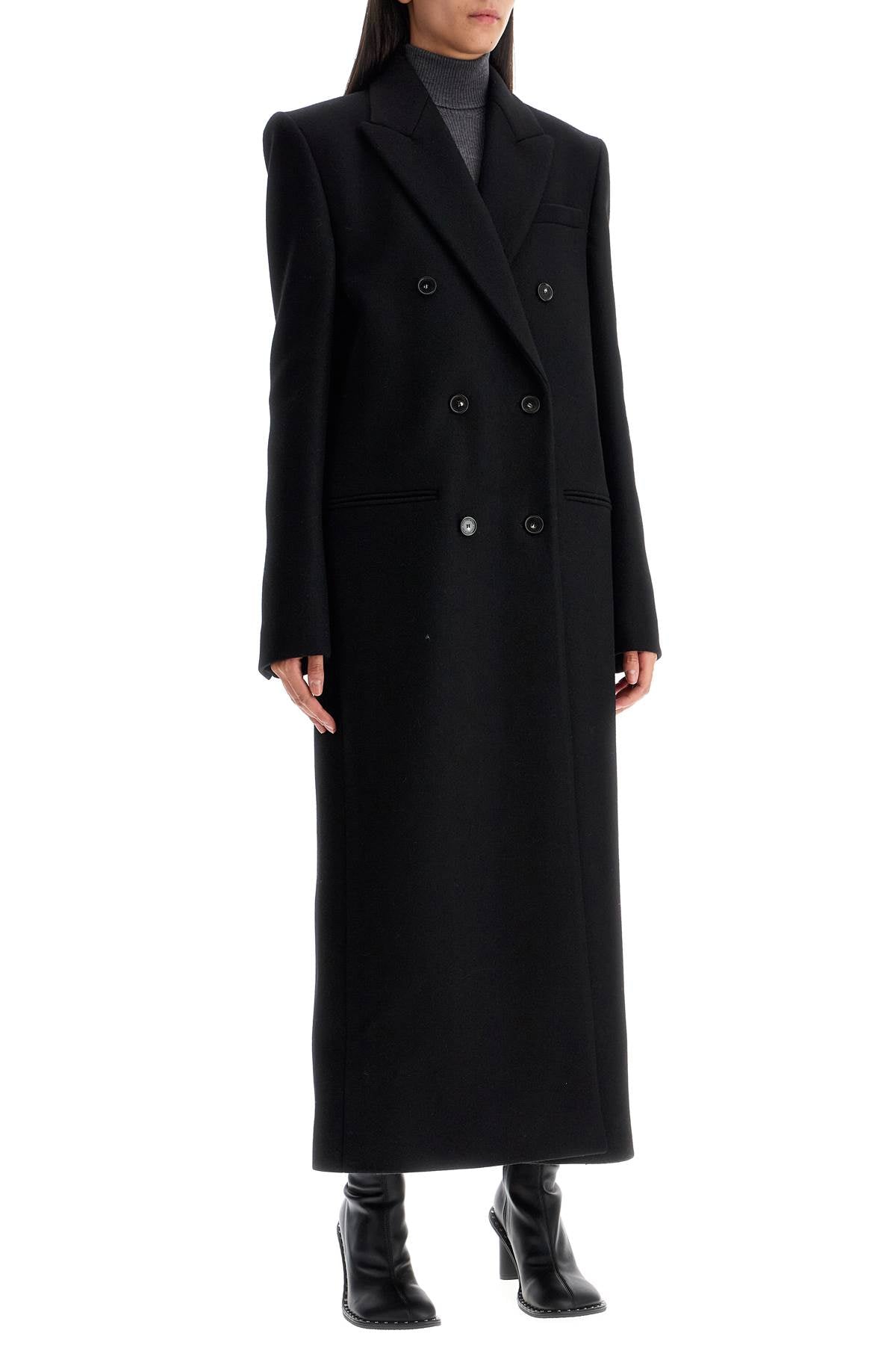 Stella Mccartney Long Double-Breasted Coat