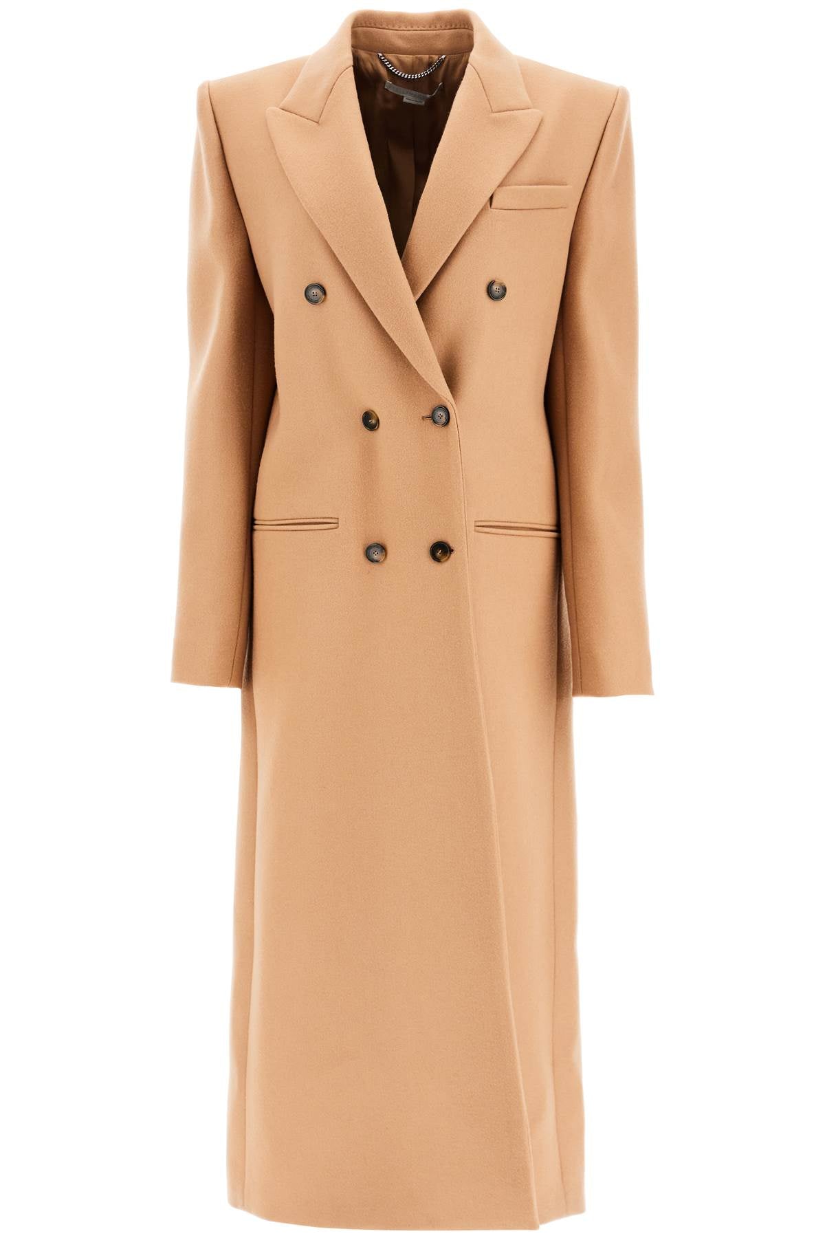 Stella Mccartney Long Double-Breasted Coat