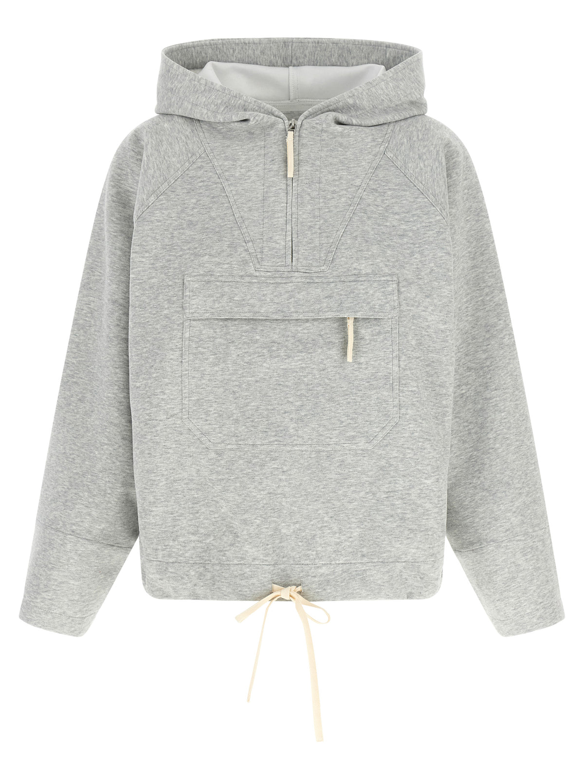 Co Grey Scuba Jersey Hoodie