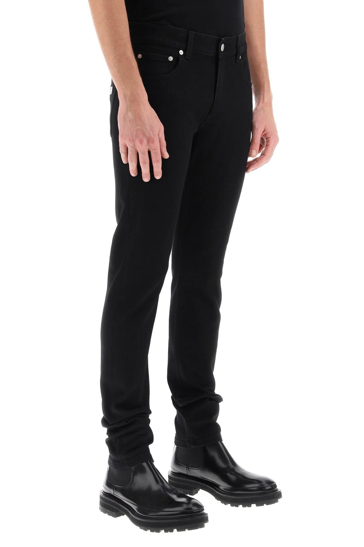 Alexander Mcqueen Slim Fit Jeans For Stylish