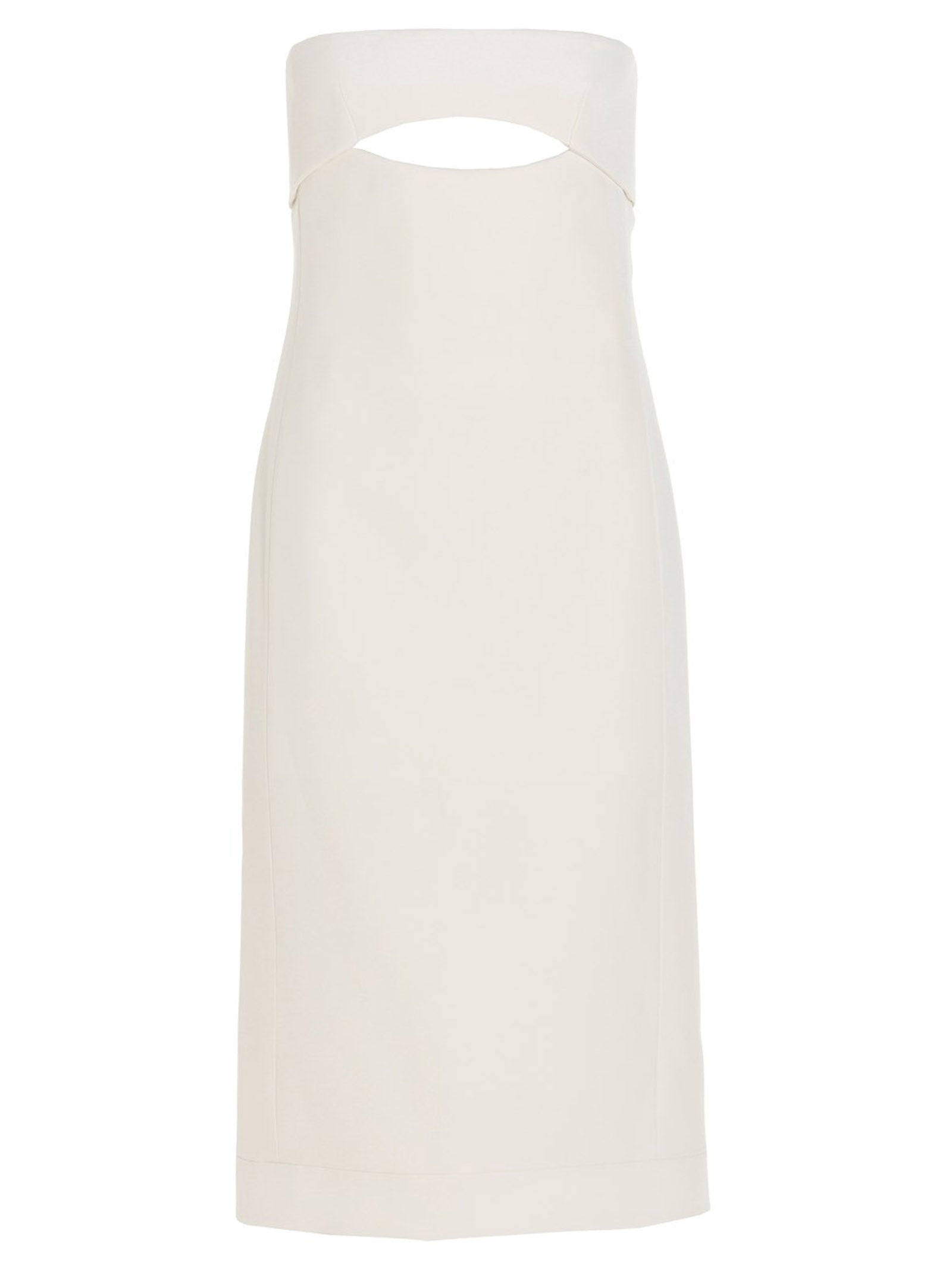 Saint Laurent Cut-Out Midi Dress