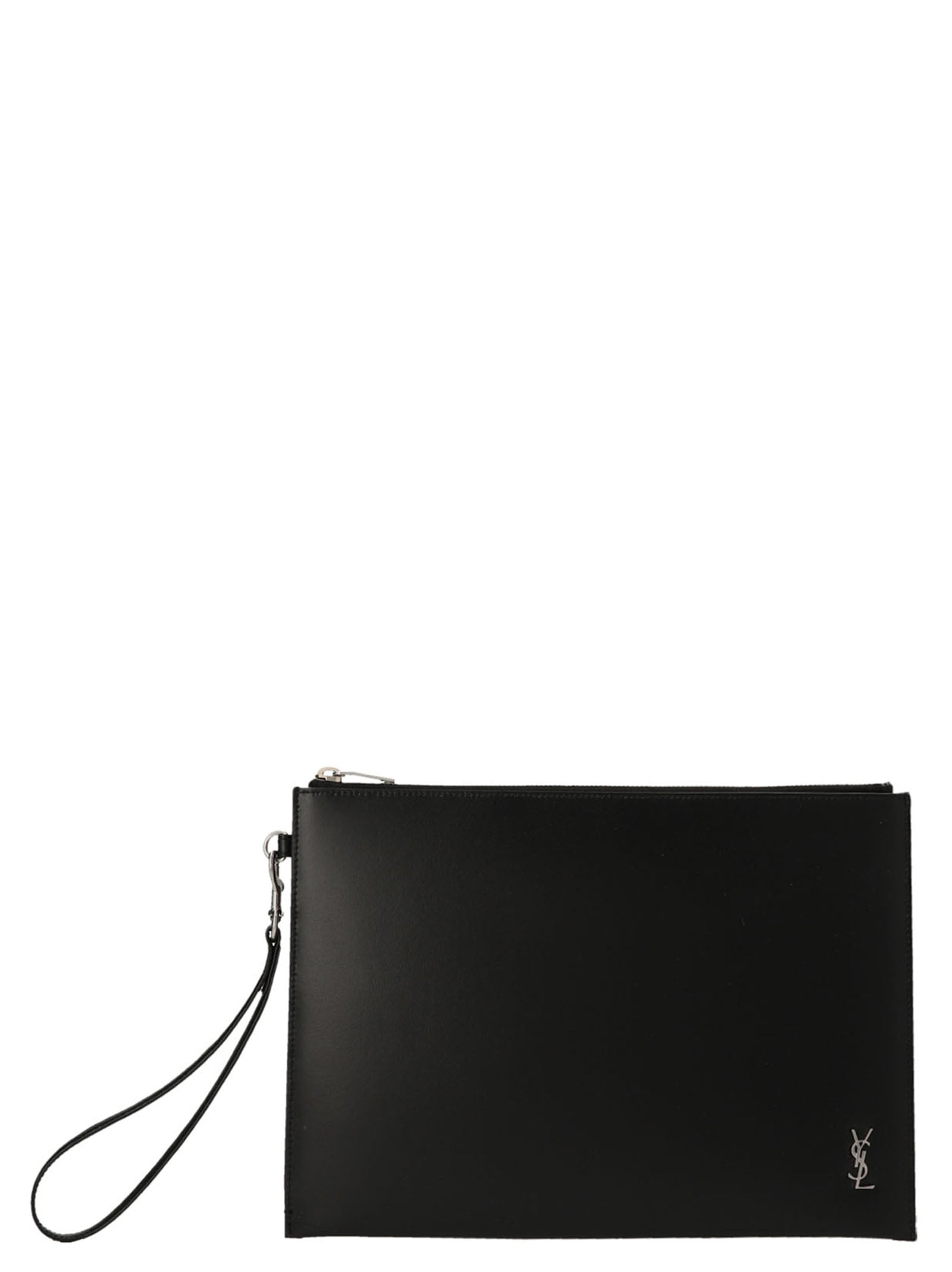 Saint Laurent 'Tiny Cassandre' Small Tablet Case