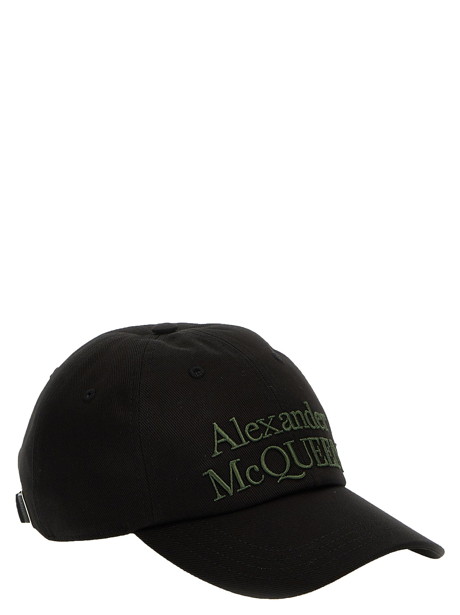 Alexander Mcqueen Logo Embroidery Cap