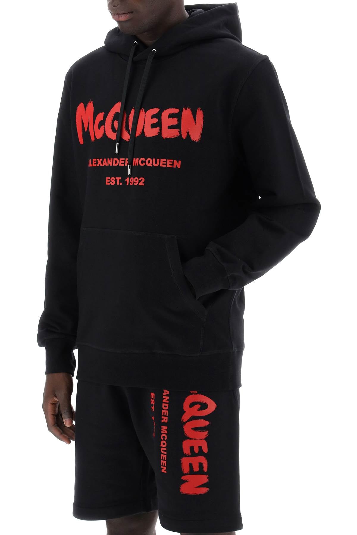 Alexander Mcqueen Graffiti Hoodie