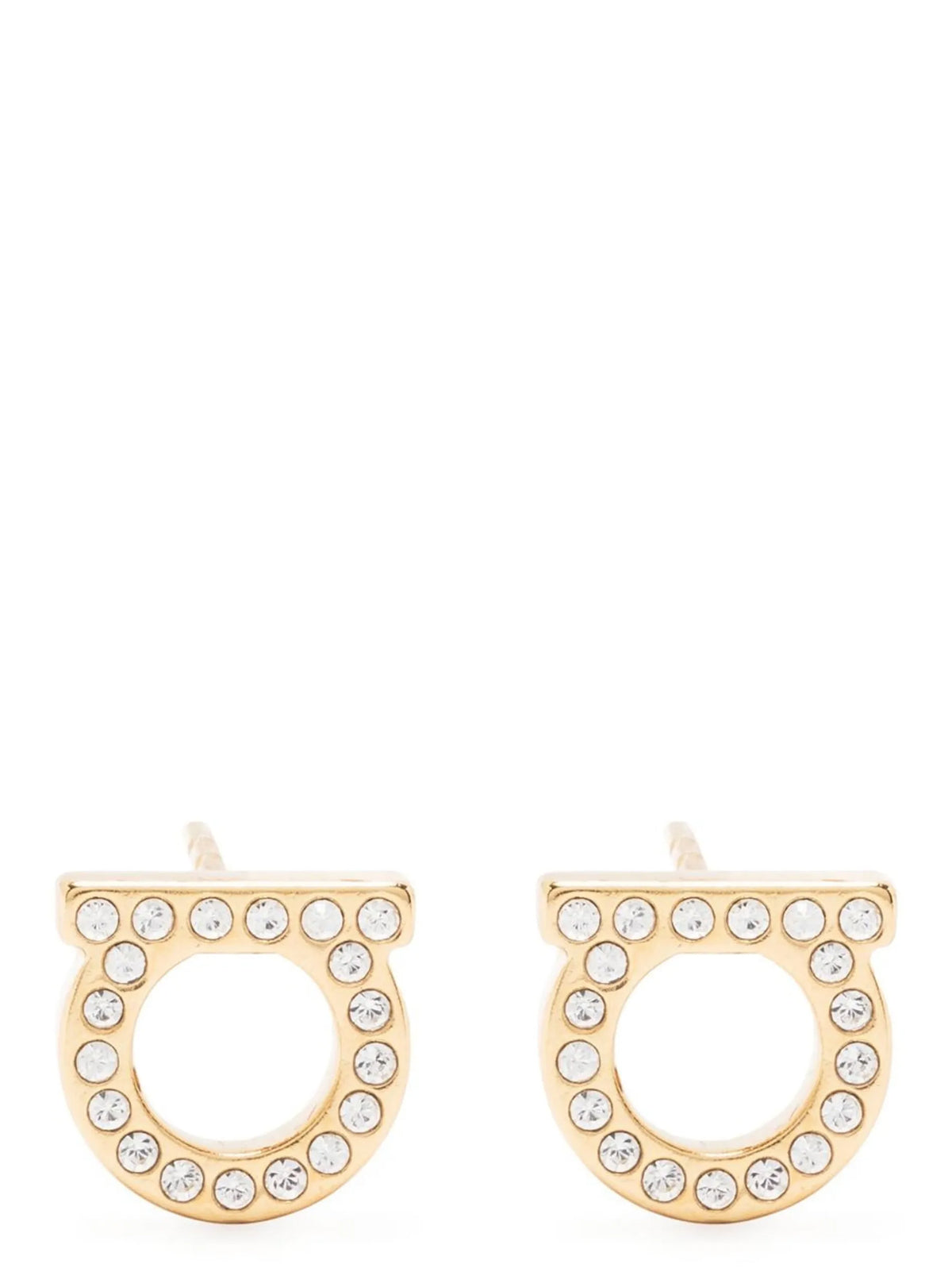 Ferragamo 'Gancini Crystals' Earrings
