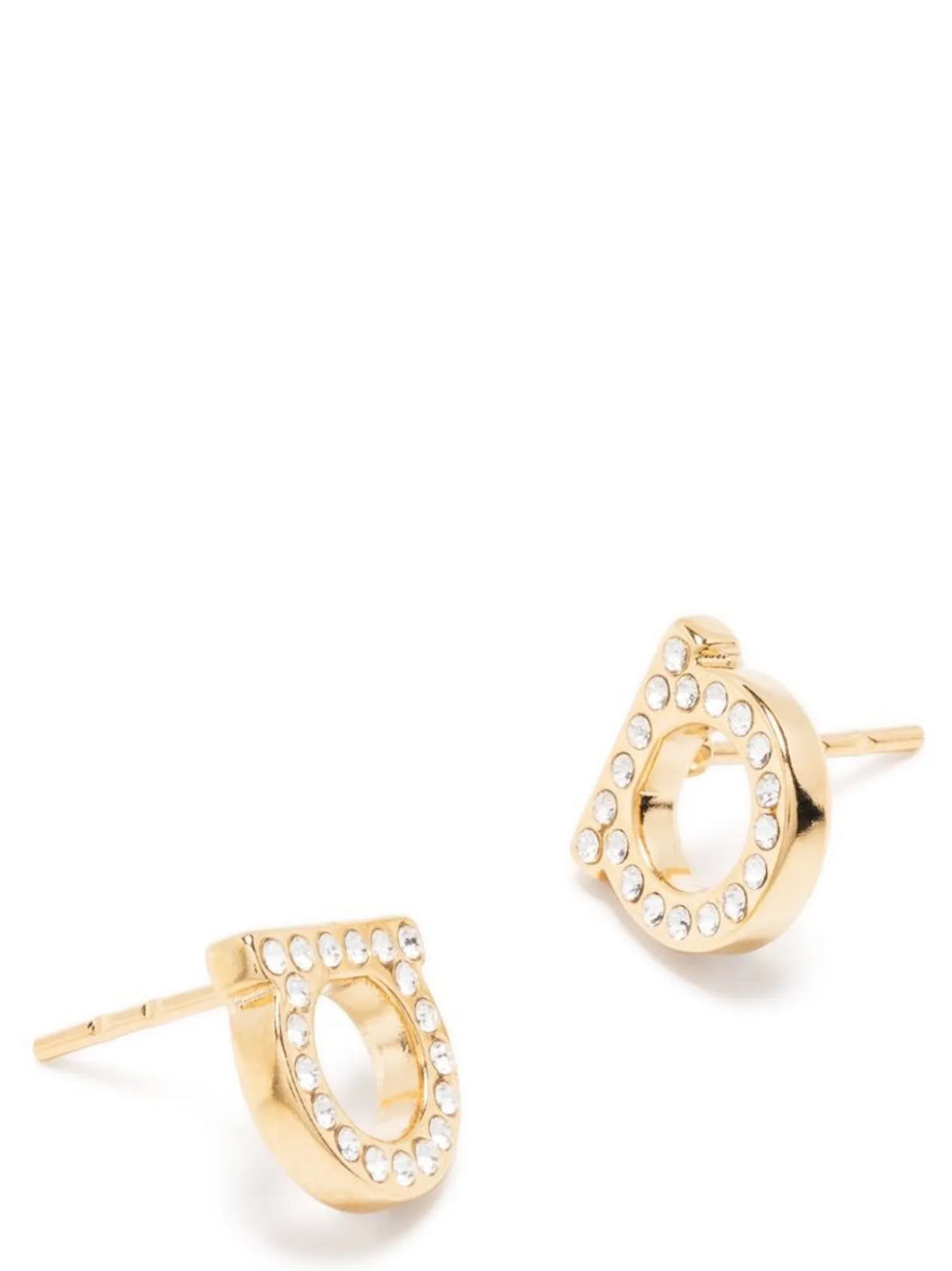 Ferragamo 'Gancini Crystals' Earrings