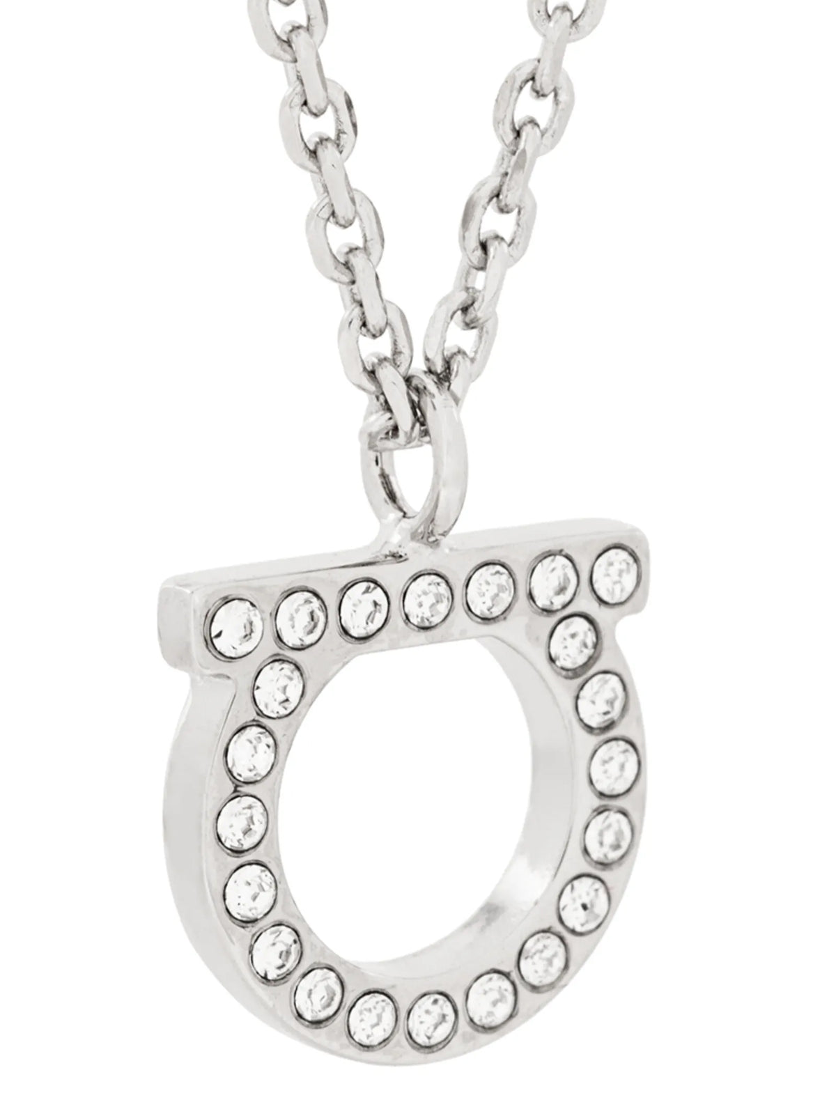 Ferragamo 'Gancini Strass' Necklace