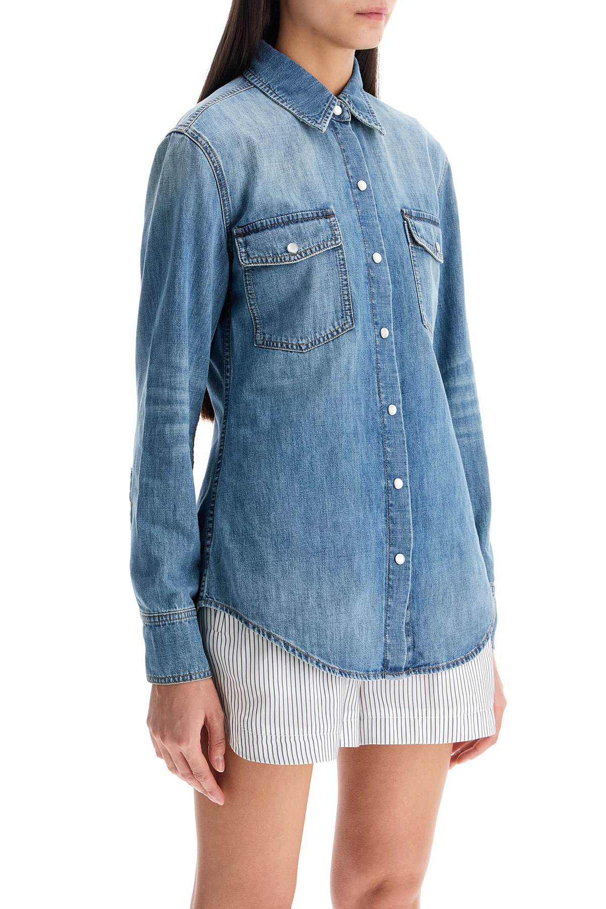 Stella Mccartney 'Vintage Wash Denim Shirt'