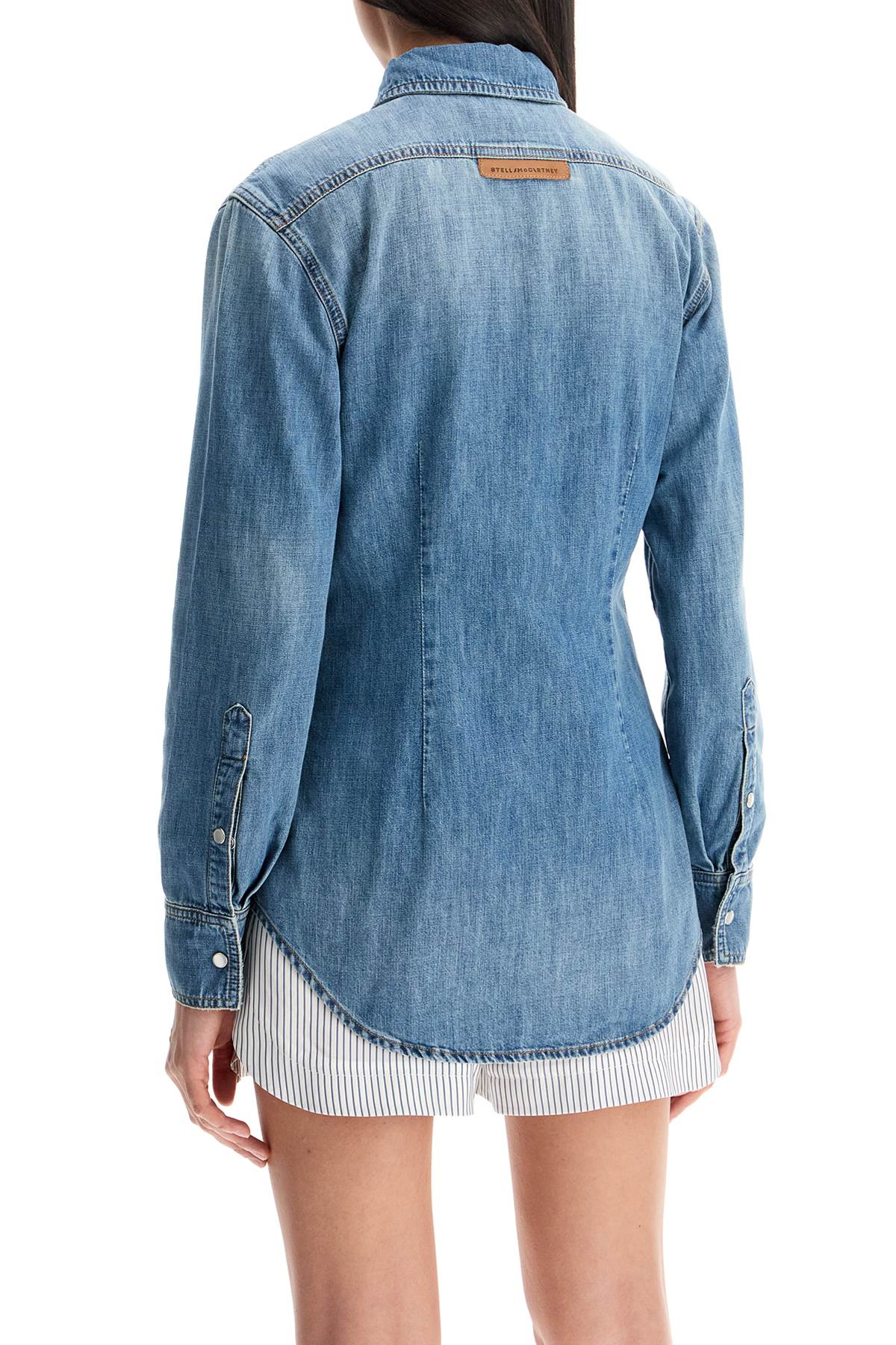 Stella Mccartney 'Vintage Wash Denim Shirt'