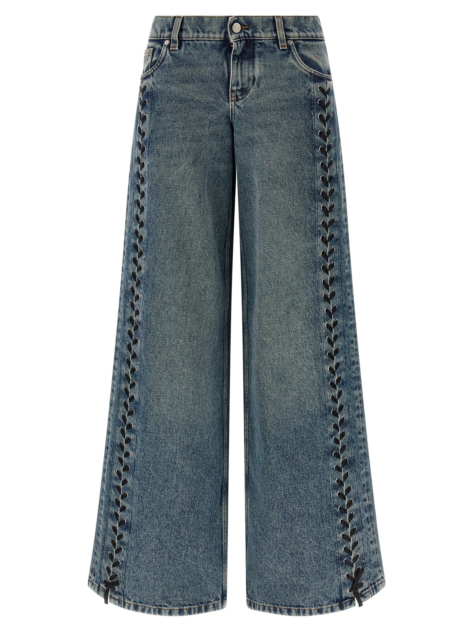 Stella Mccartney Lace-Up Jeans