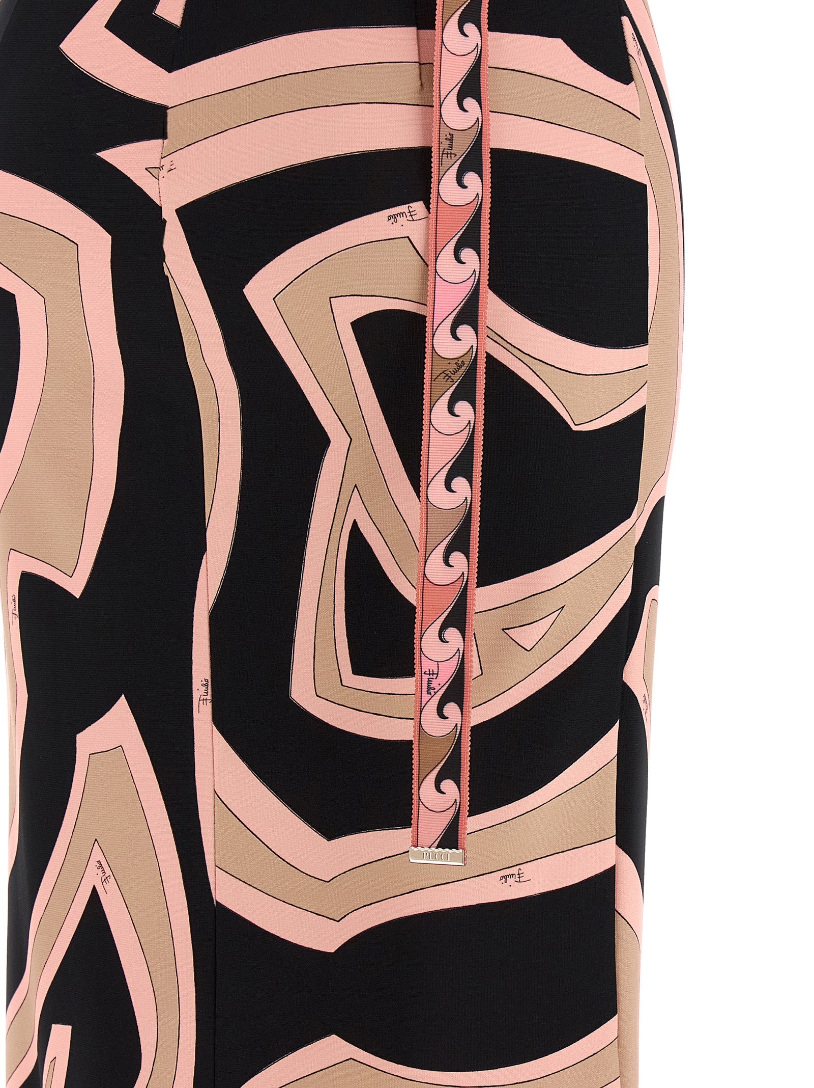Emilio Pucci 'Labirinto' Print Dress
