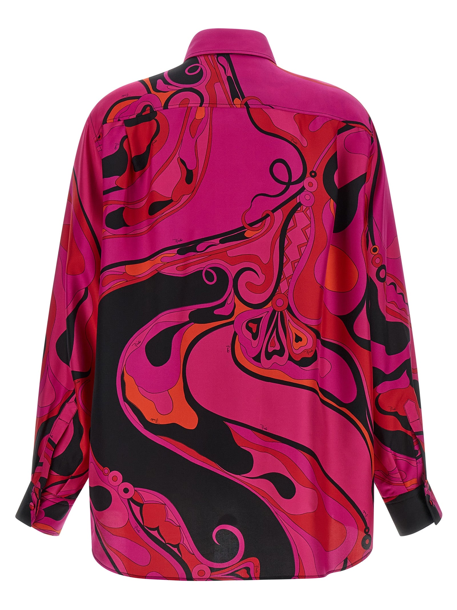 Emilio Pucci Patterned Silk Shirt