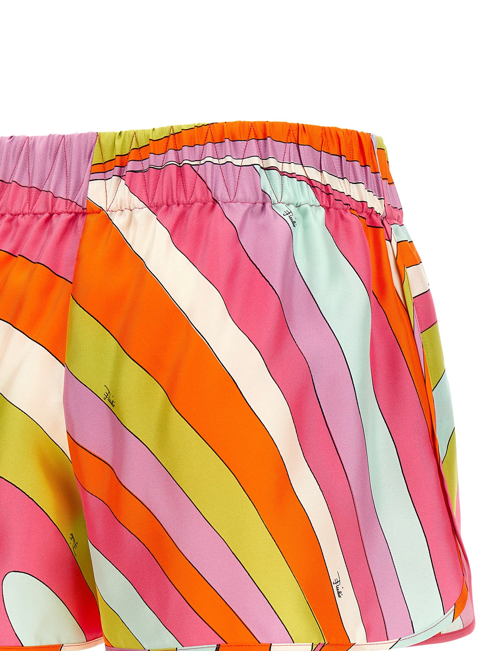 Emilio Pucci 'Marmo' Print Shorts