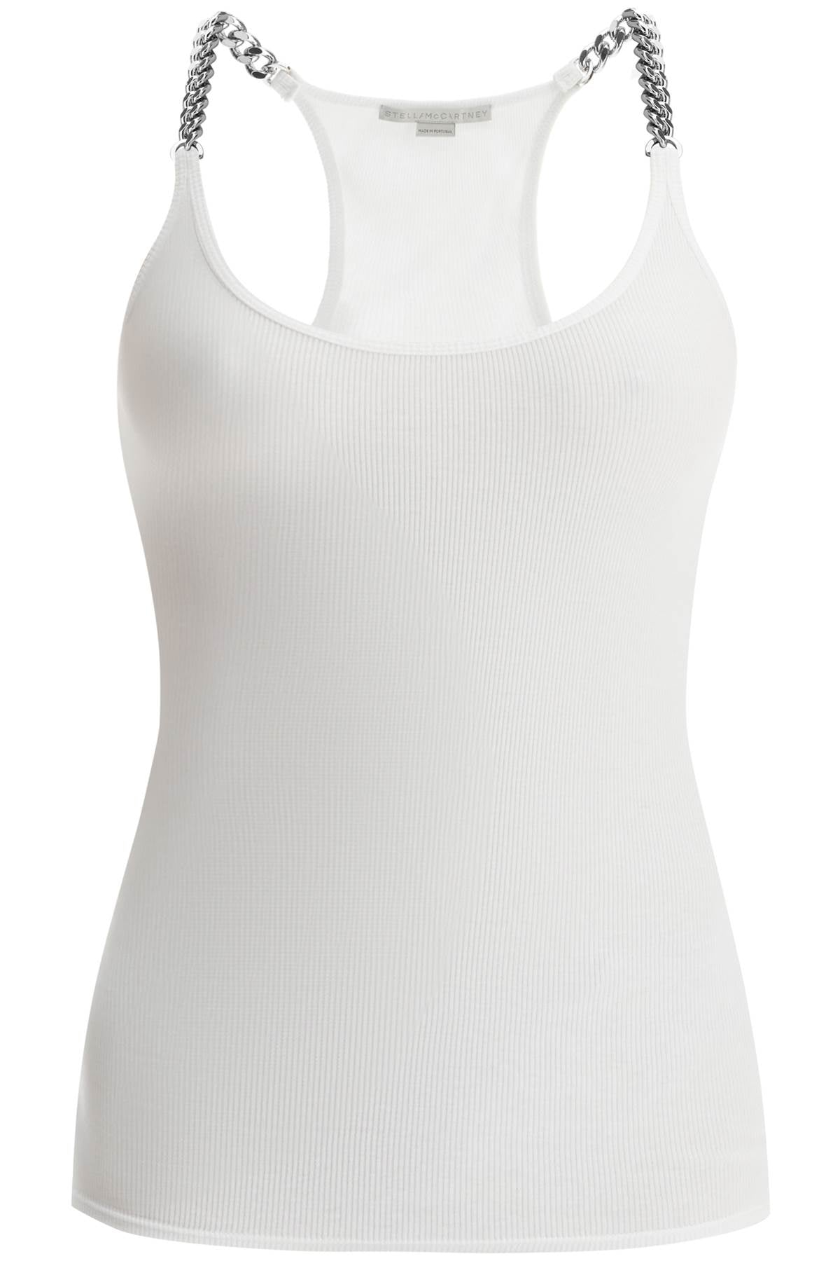 Stella Mccartney Tank Top With Chains Detail