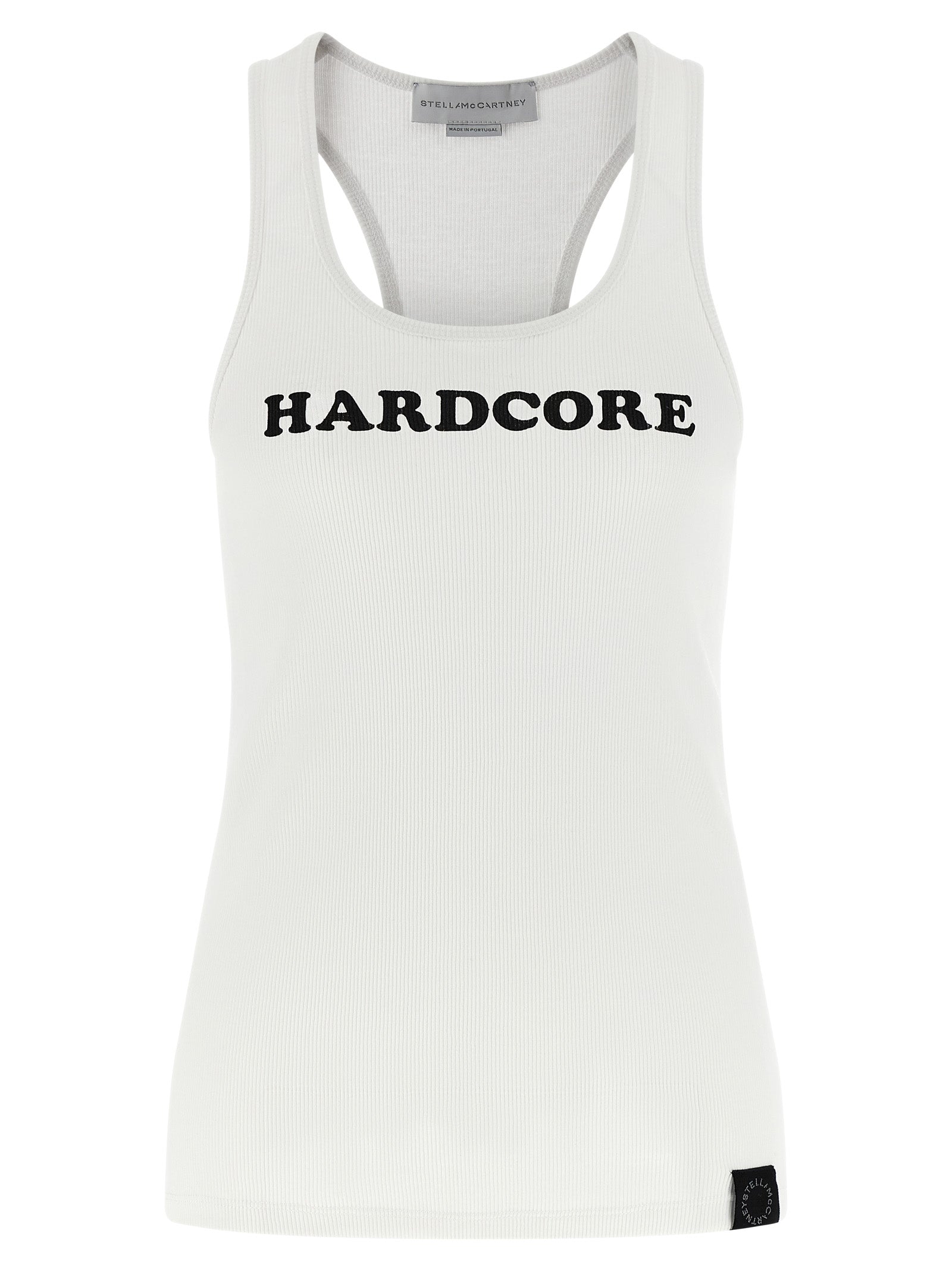 Stella Mccartney Top Slogan 'Hardcore'
