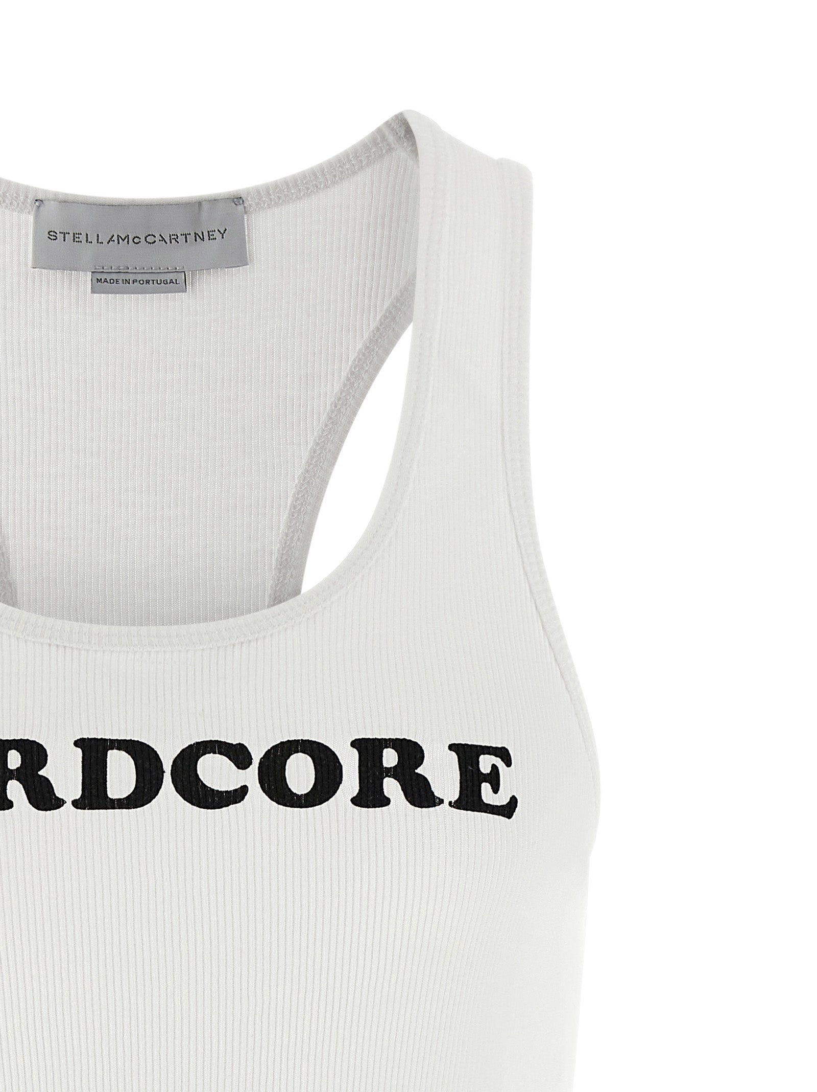 Stella Mccartney Top Slogan 'Hardcore'