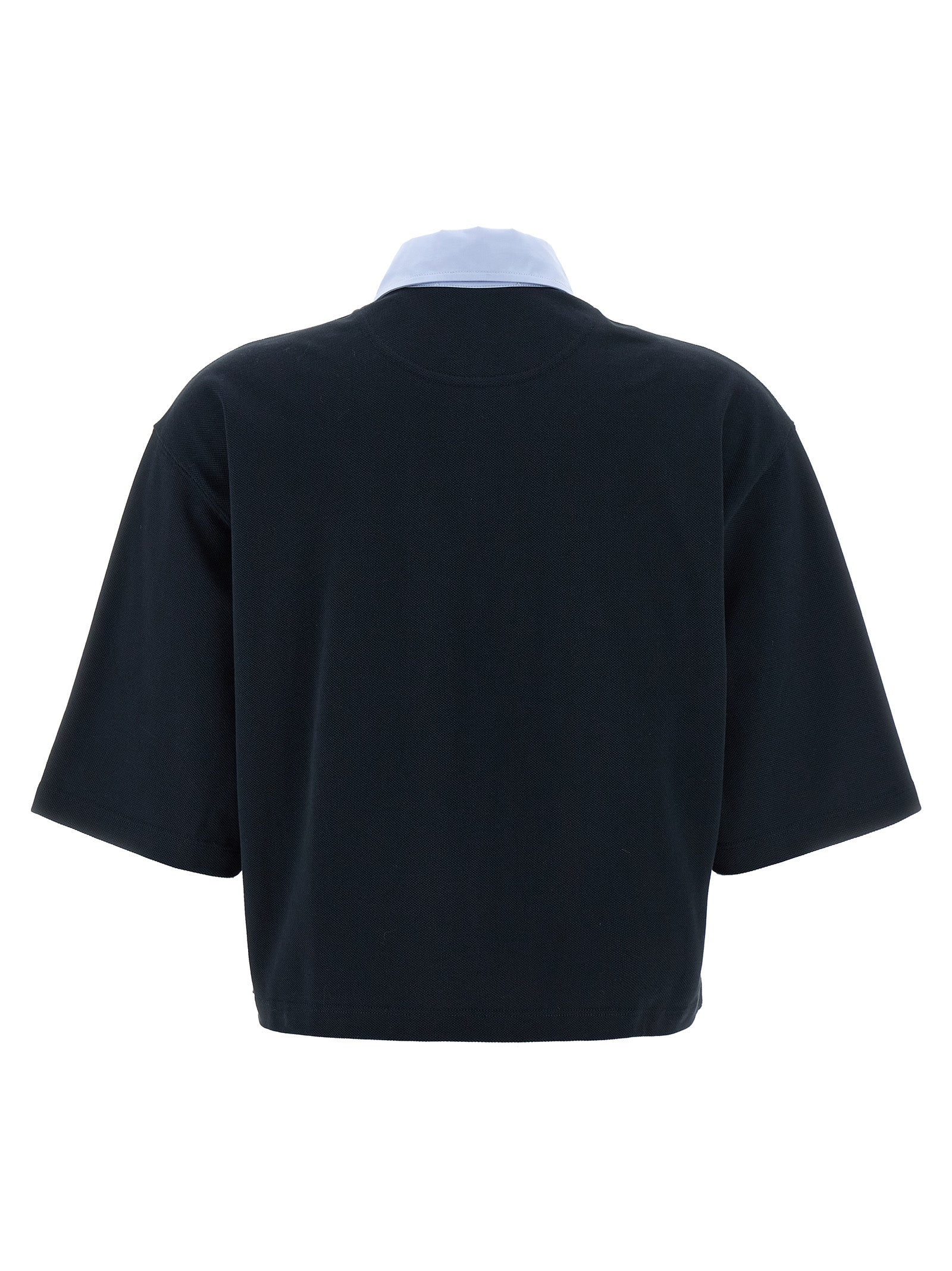 Stella Mccartney Cropped Piquet Polo