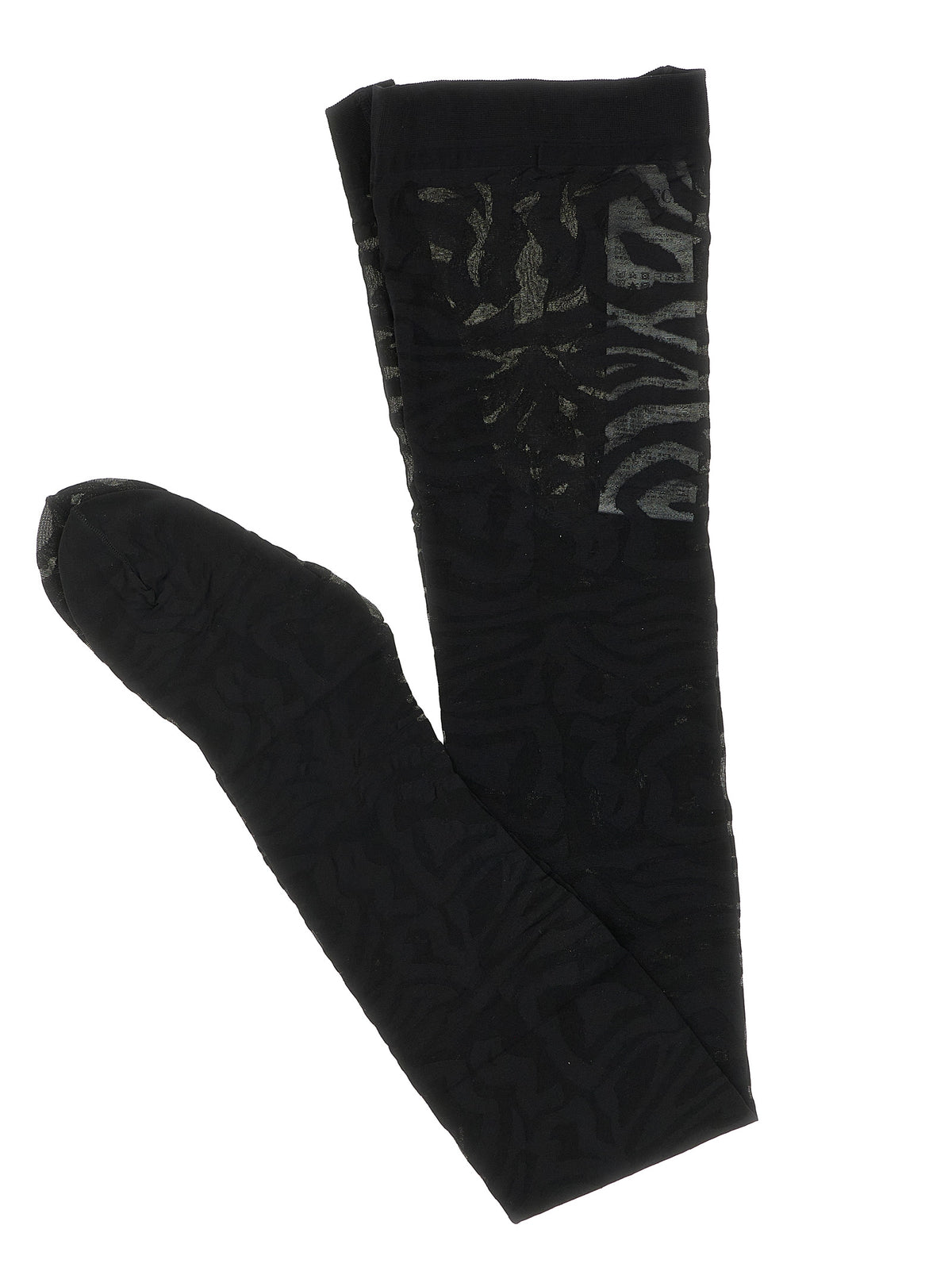 Emilio Pucci Black 'Labirinto' Tights