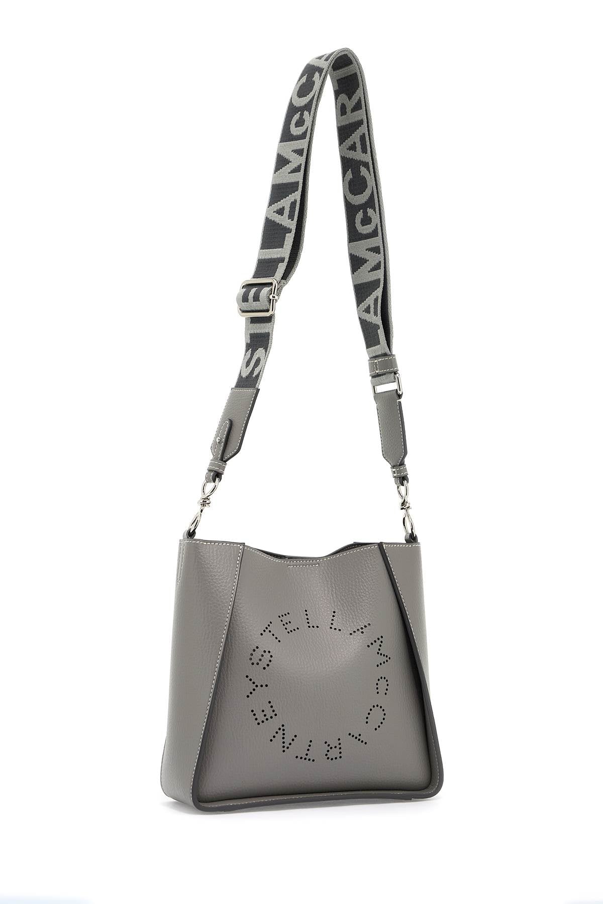 Stella Mccartney Grained Alter Mat Stella Logo Crossbody Bag