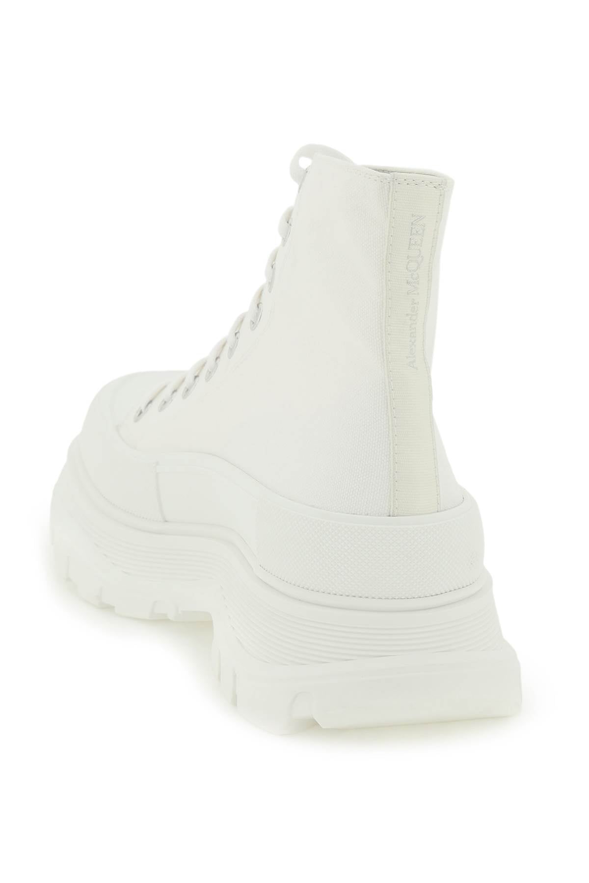 Alexander McQueen 'Tread Slick' Boots White