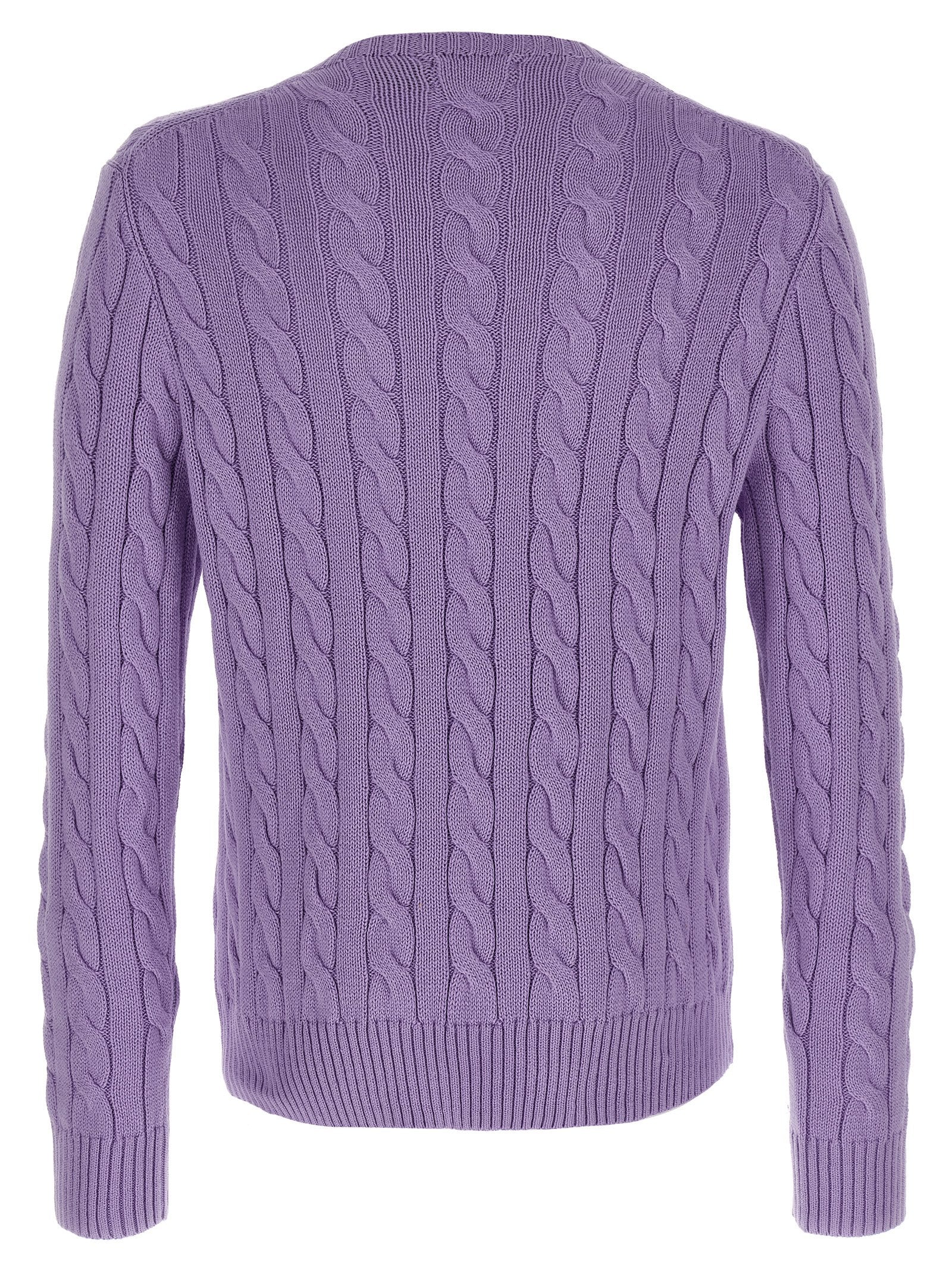 Polo Ralph Lauren Cotton Braided Sweater