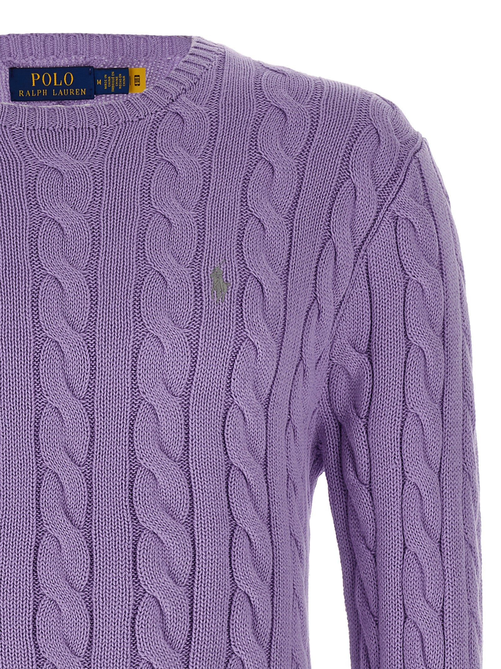 Polo Ralph Lauren Cotton Braided Sweater
