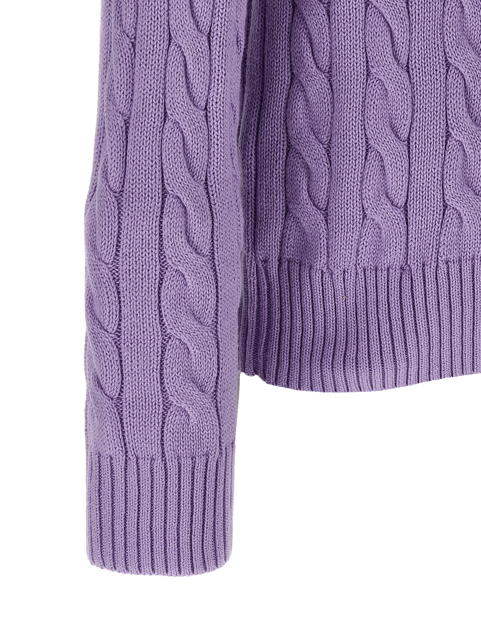 Polo Ralph Lauren Cotton Braided Sweater