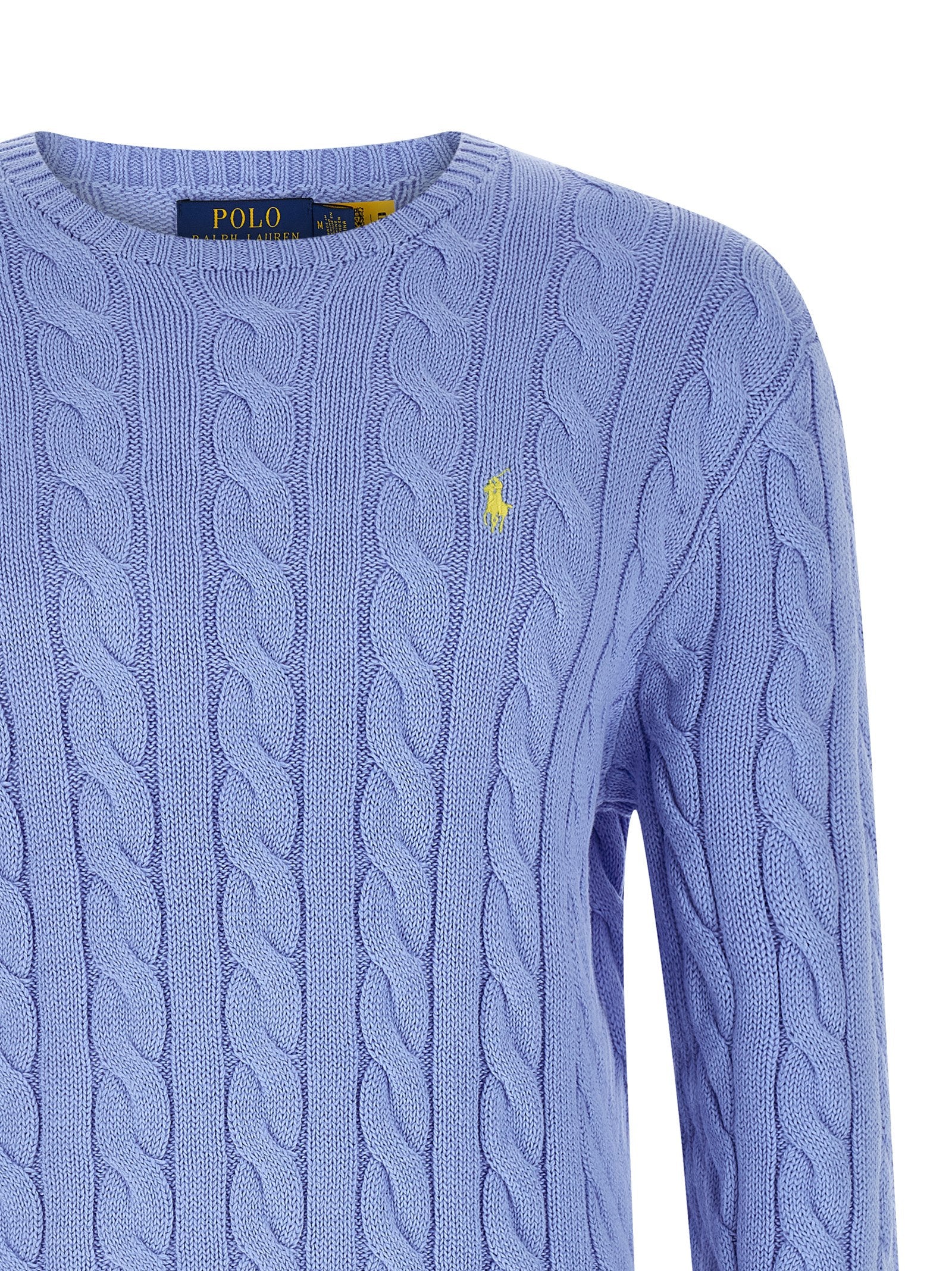 Polo Ralph Lauren Cotton Braided Sweater