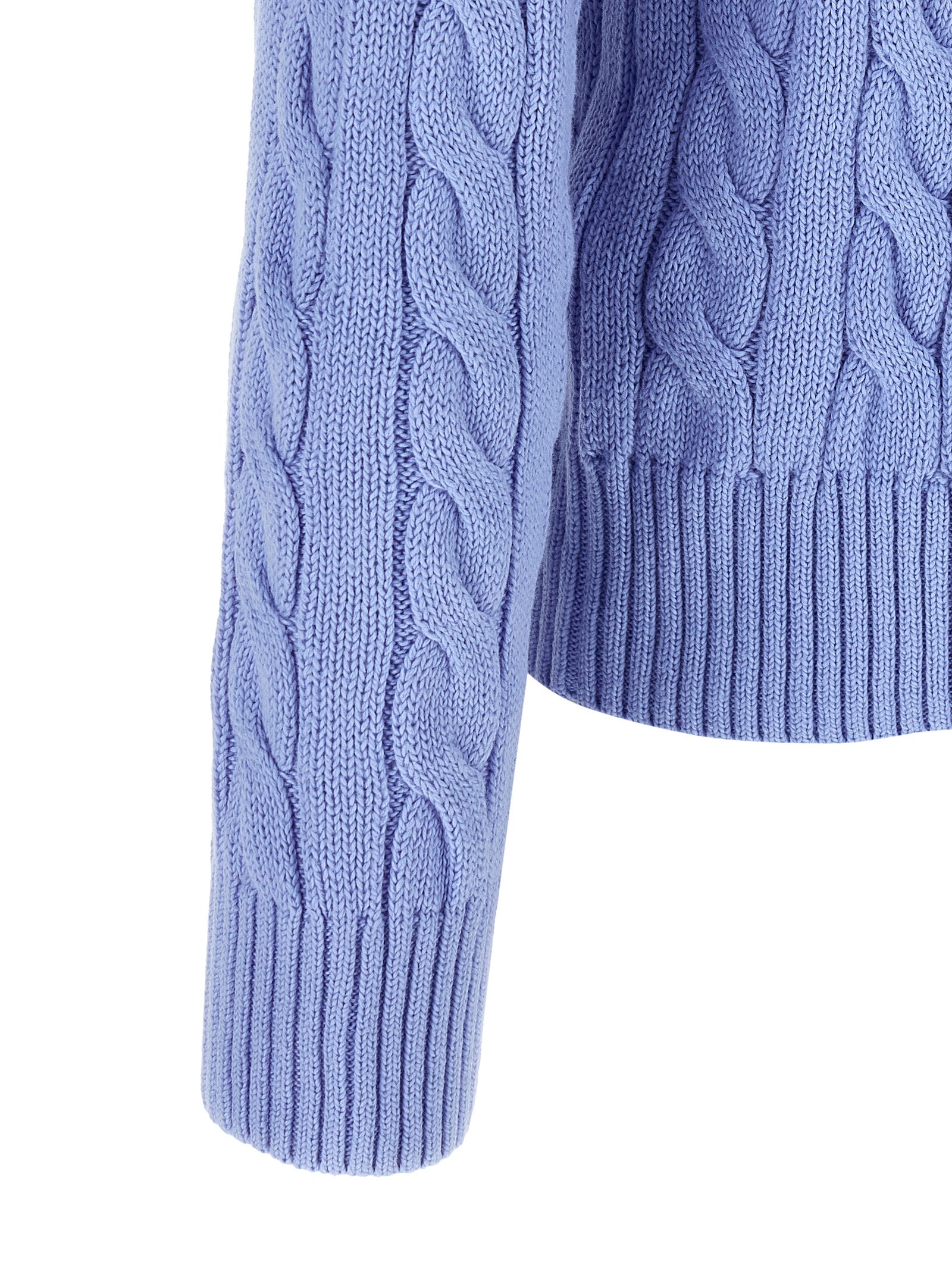 Polo Ralph Lauren Cotton Braided Sweater