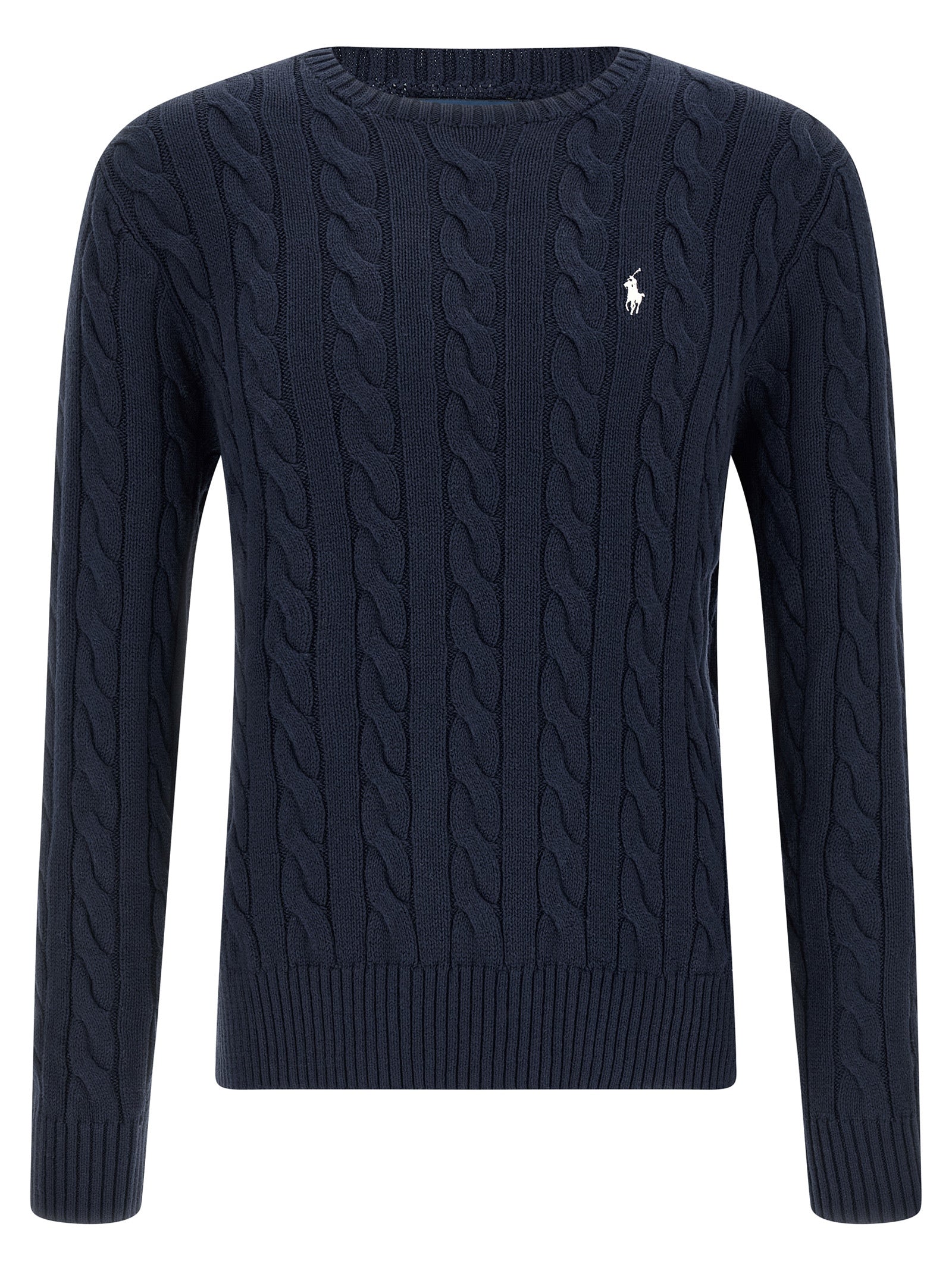 Polo Ralph Lauren Cotton Braided Sweater