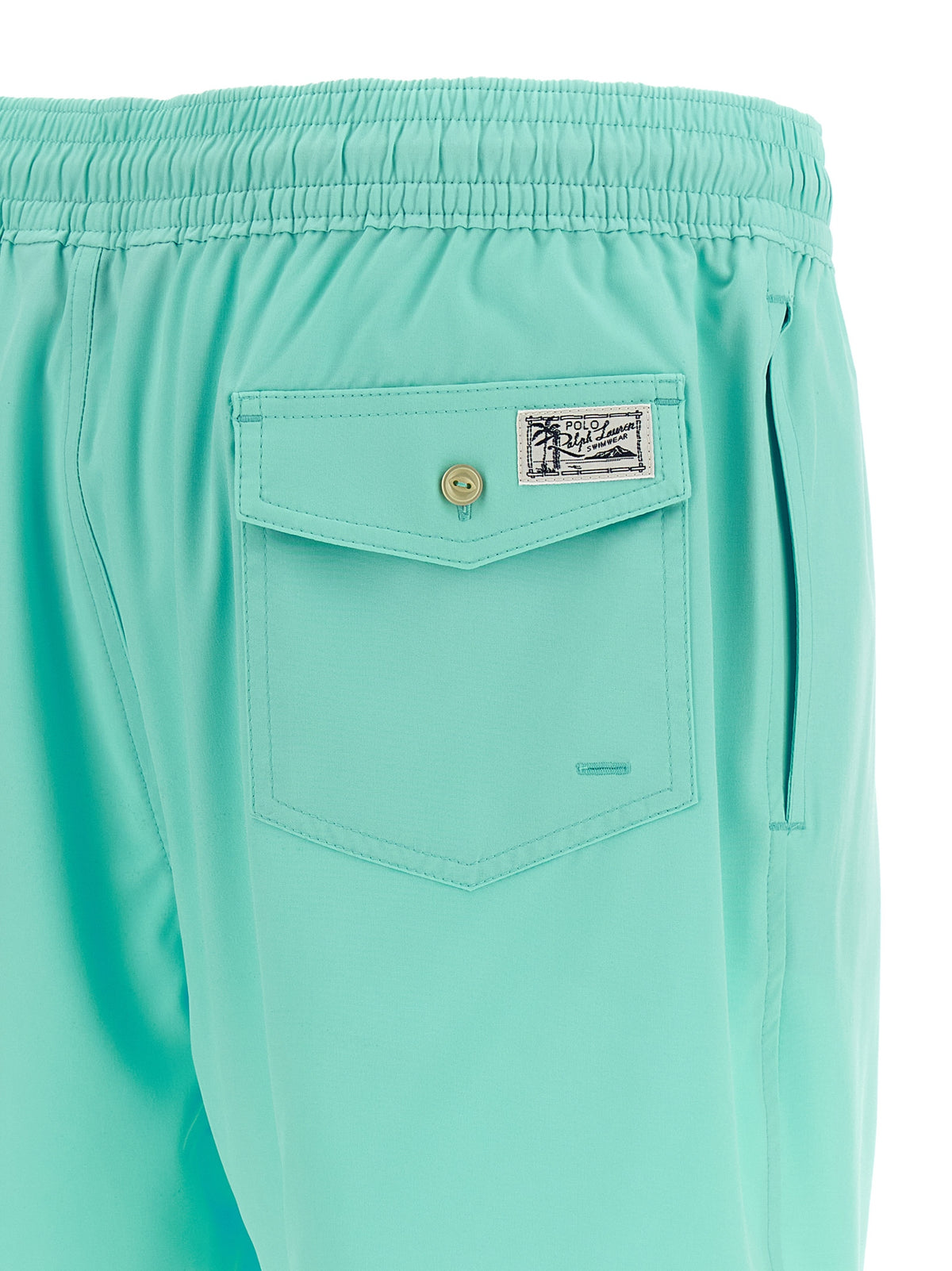 Polo Ralph Lauren Logo Embroidery Swim Shorts