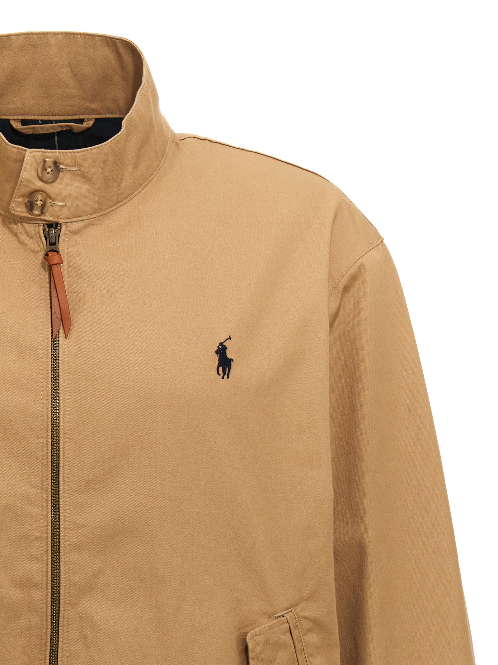 Polo Ralph Lauren Logo Embroidery Bomber Jacket